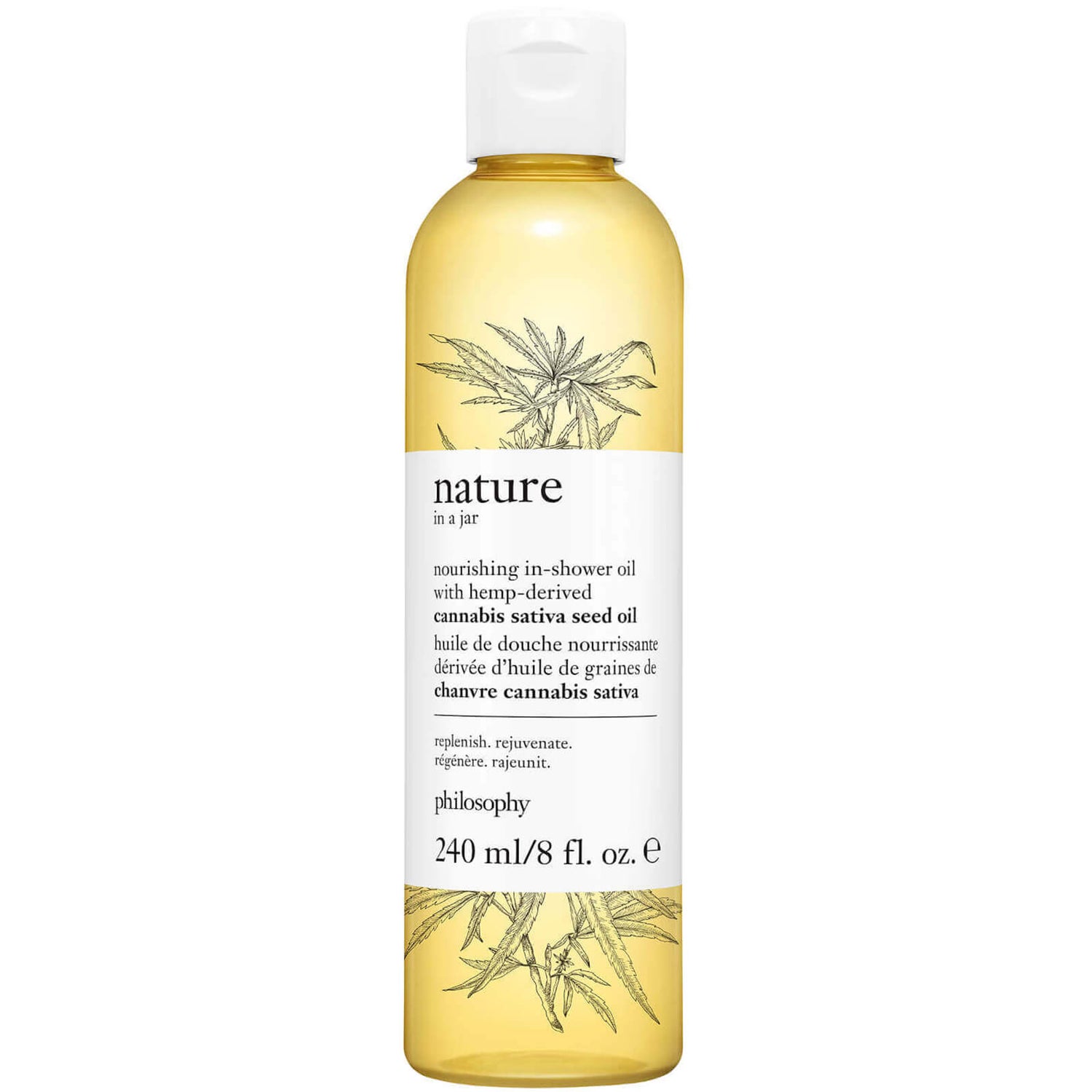 philosophy Nature in a Jar Nourishing InShower Oil with HempDerived