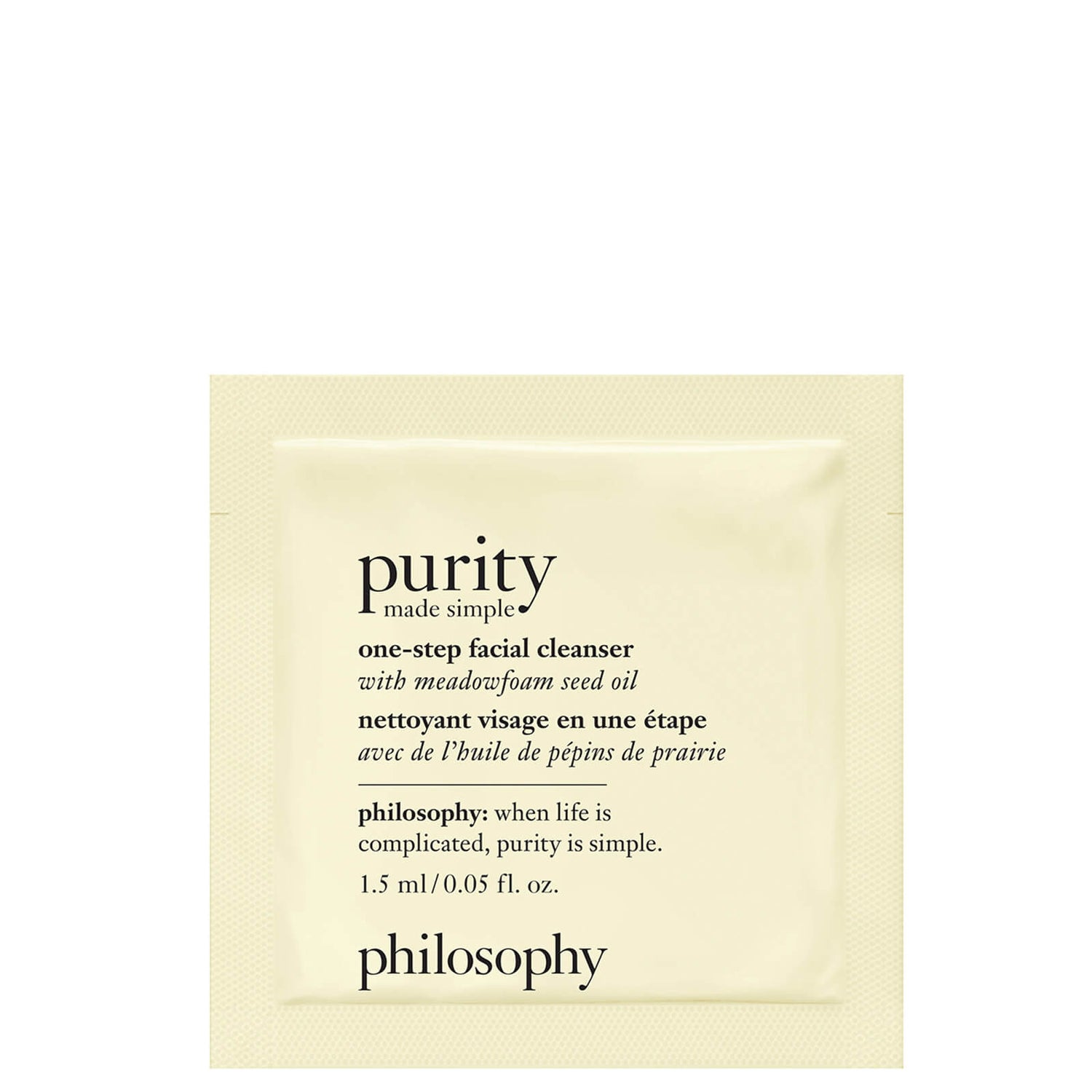 philosophy Purity Cleanser Sample 1.5ml (Free Gift) lookfantastic