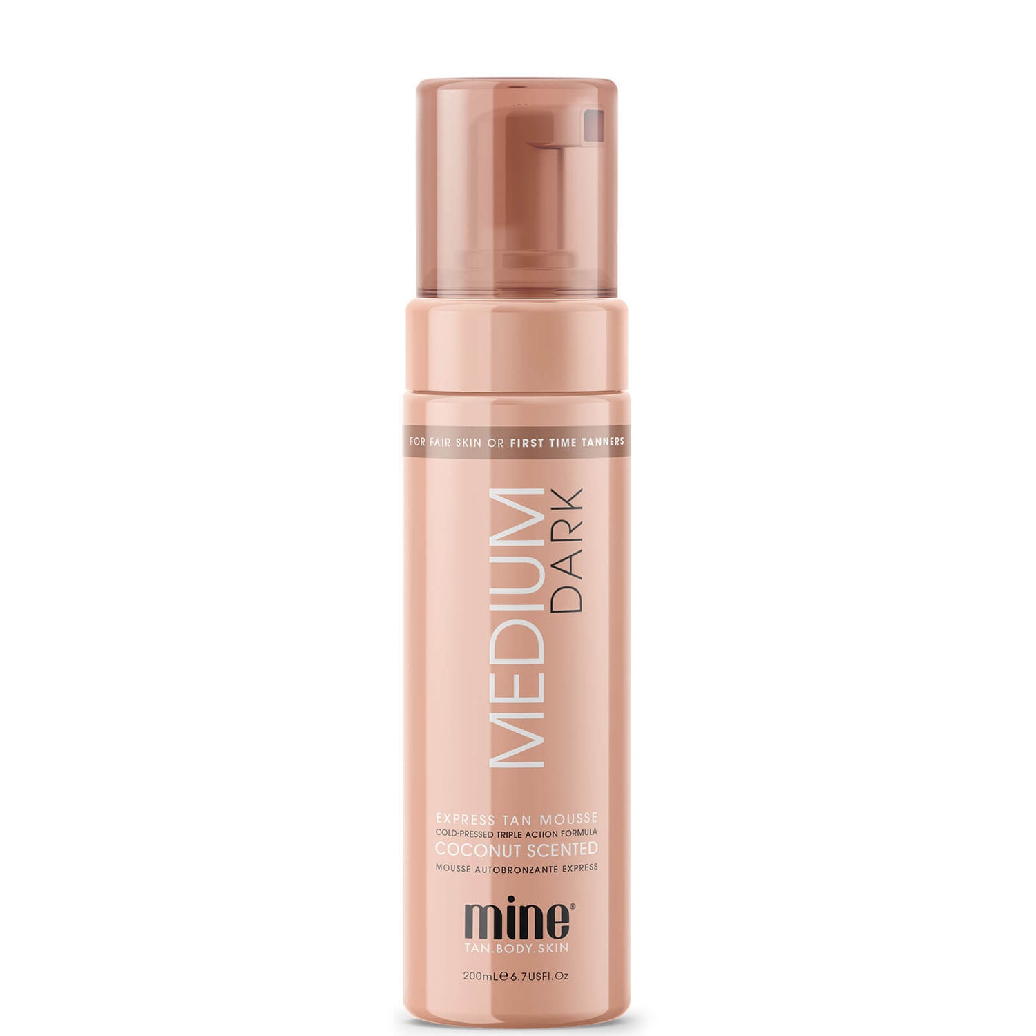 Medium Dark Self Tan Mousse 200ml LOOKFANTASTIC