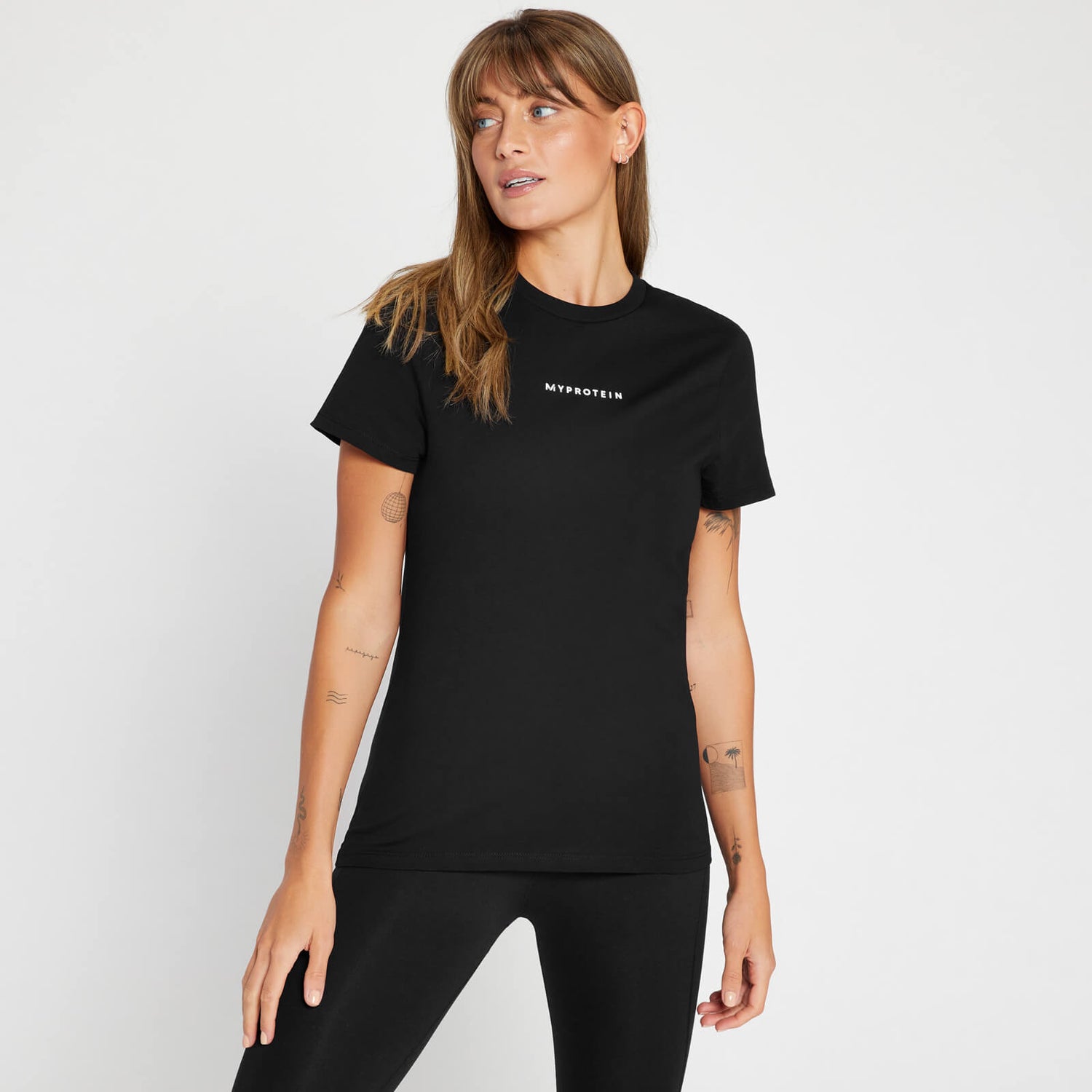 MP Women's New Originals TShirt Black MYPROTEIN™