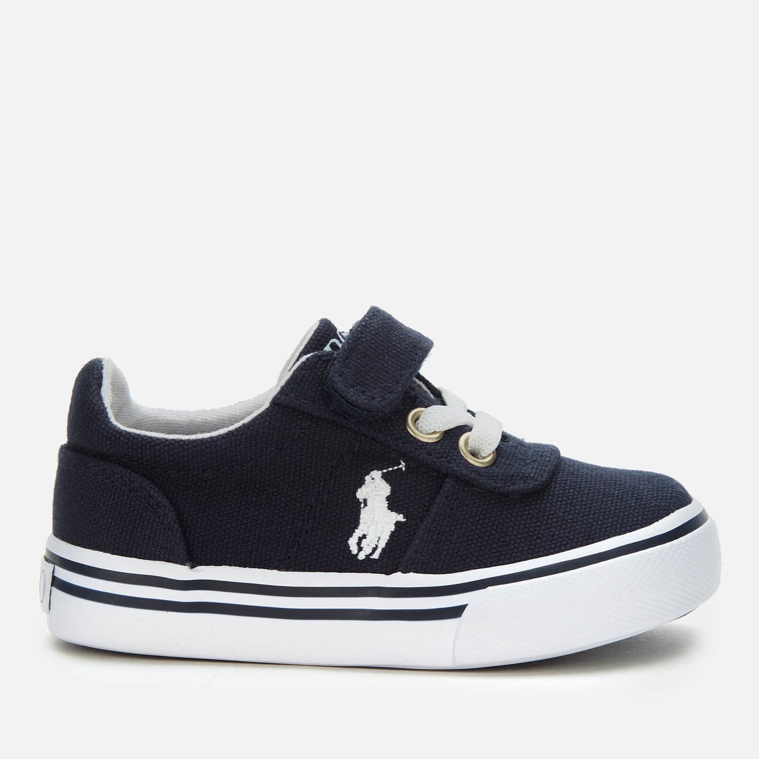 ralph lauren hanford canvas trainers navy