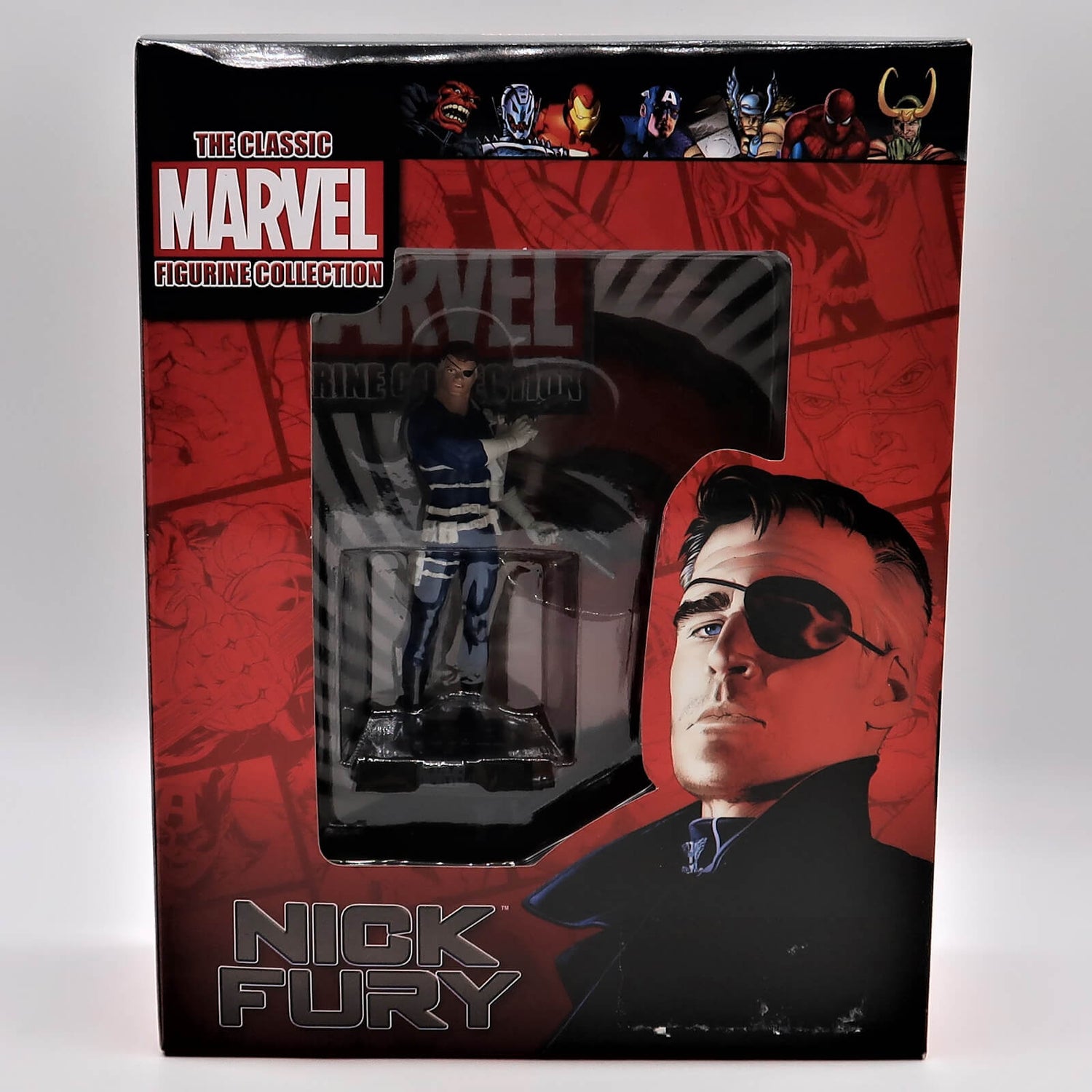 Eaglemoss Marvel Figurines Nick Fury Merchandise Zavvi UK