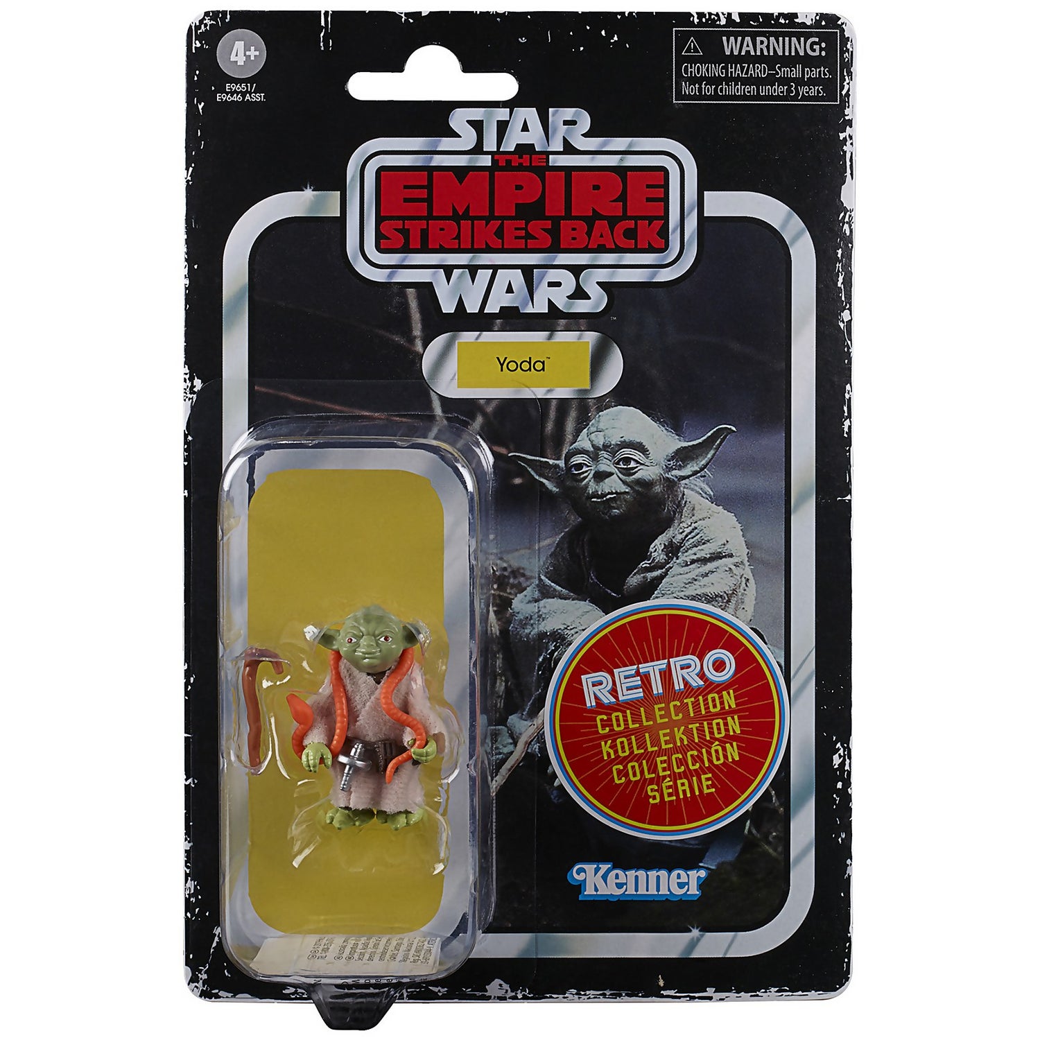 Hasbro Star Wars Retro Collection Yoda Toy Action Figure Merchandise