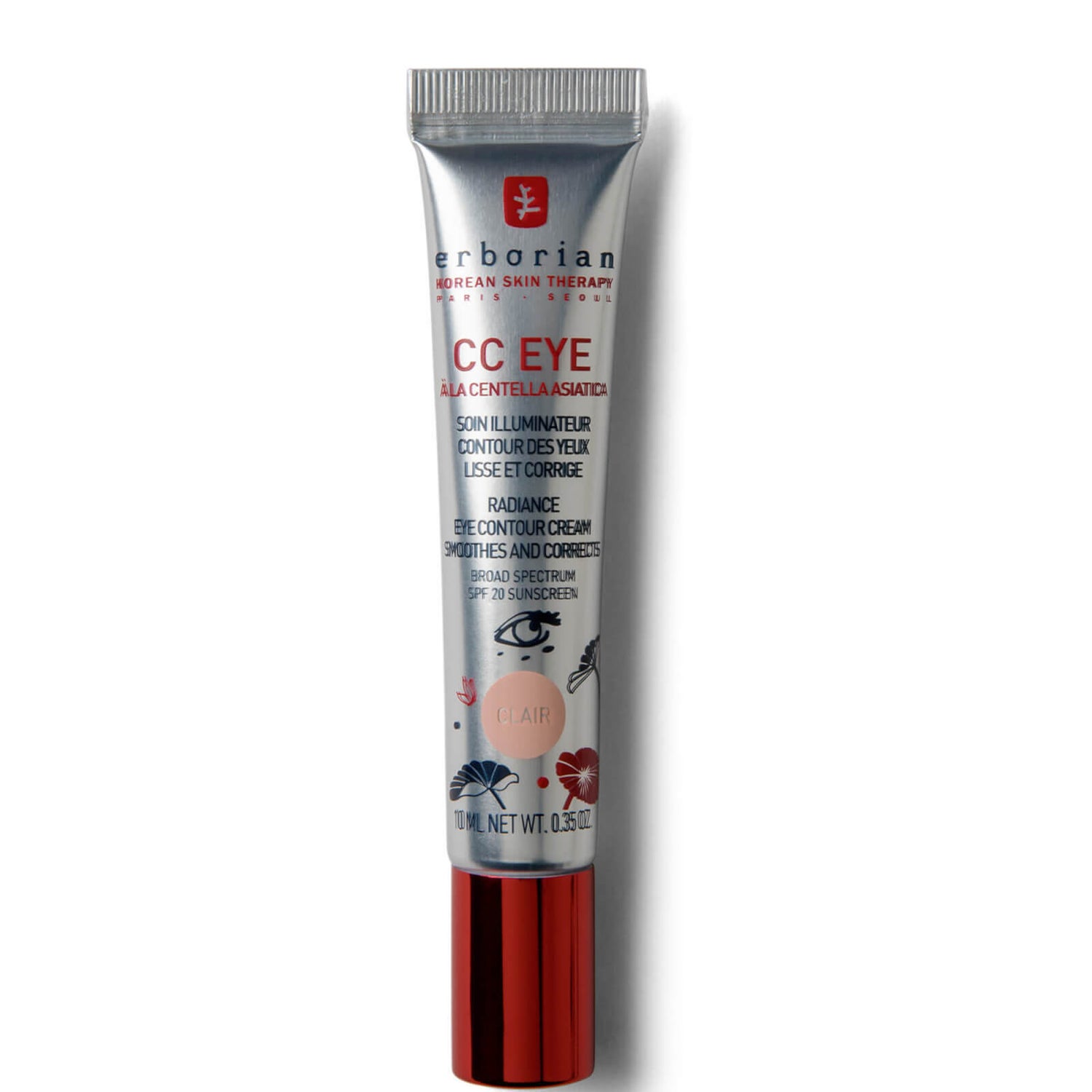 Erborian CC Eye Cream 10ml (Various Shades) LOOKFANTASTIC