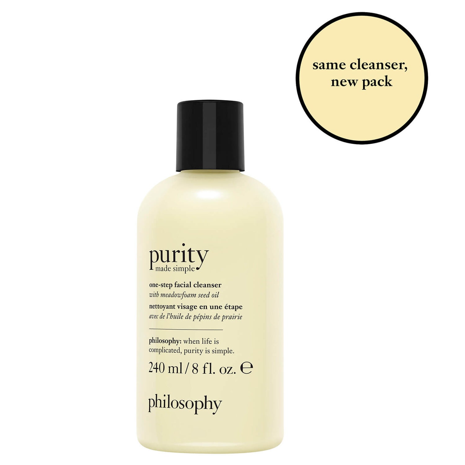 philosophy Purity Made Simple 3in1 Cleanser for Face and Eyes 240ml
