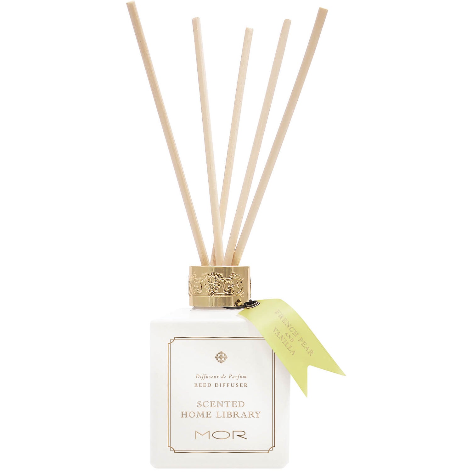 MOR Fragrant Reed Diffuser French Pear and Vanilla 180ml LOOKFANTASTIC