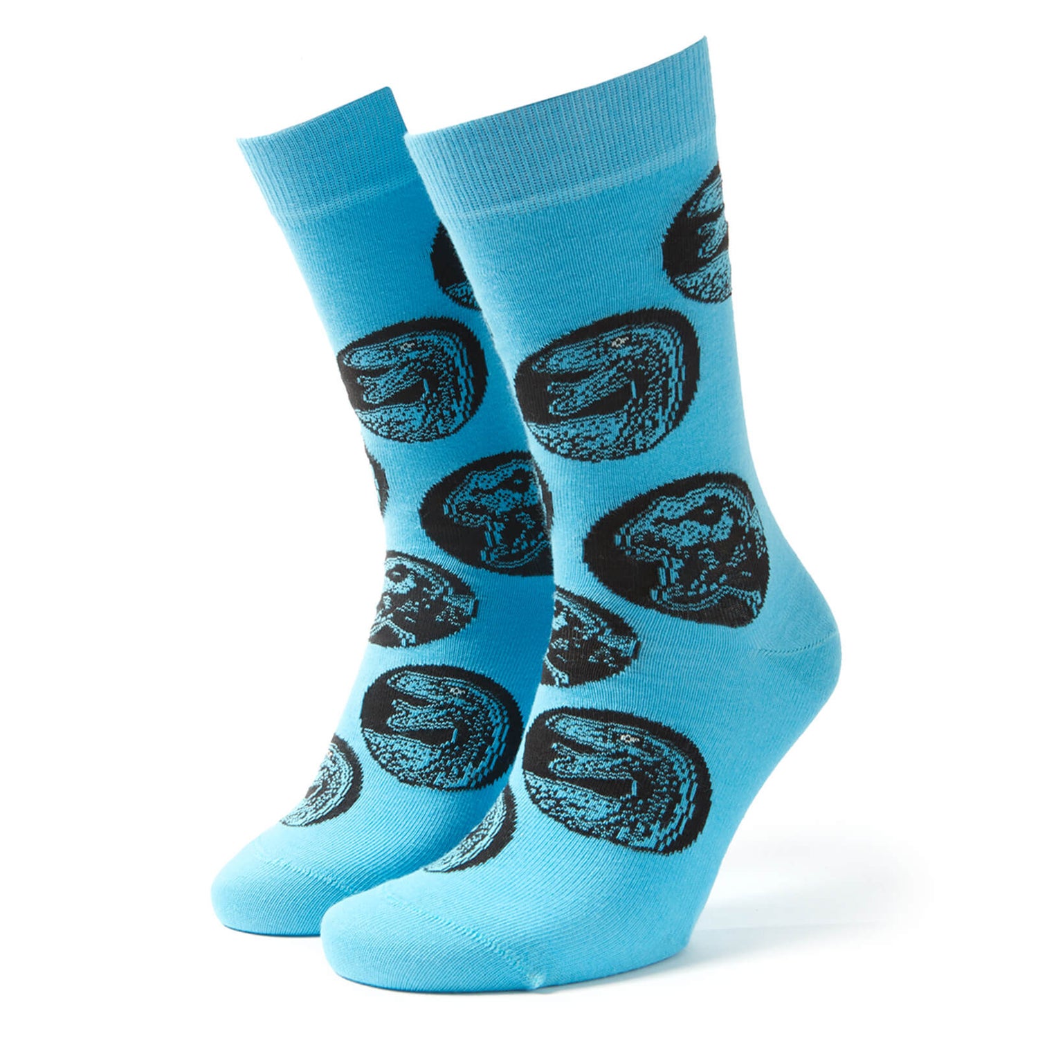 Men's Jurassic World Socks Blue Mens Clothing Zavvi US