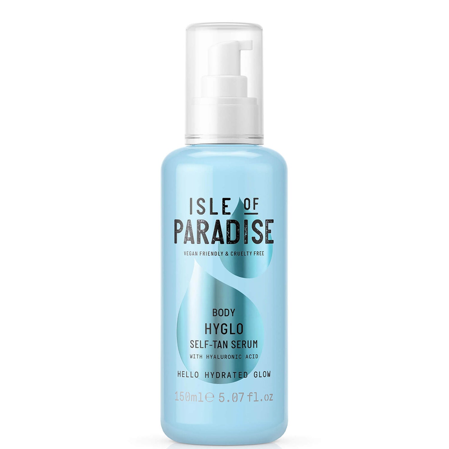 Isle of Paradise HYGLO Hyaluronic SelfTan Serum for Body 100ml