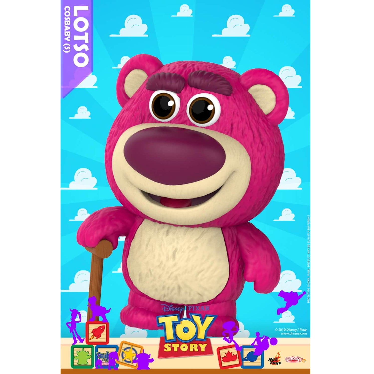 Hot Toys Toy Story Cosbaby Lotso Size S Merchandise Zavvi UK