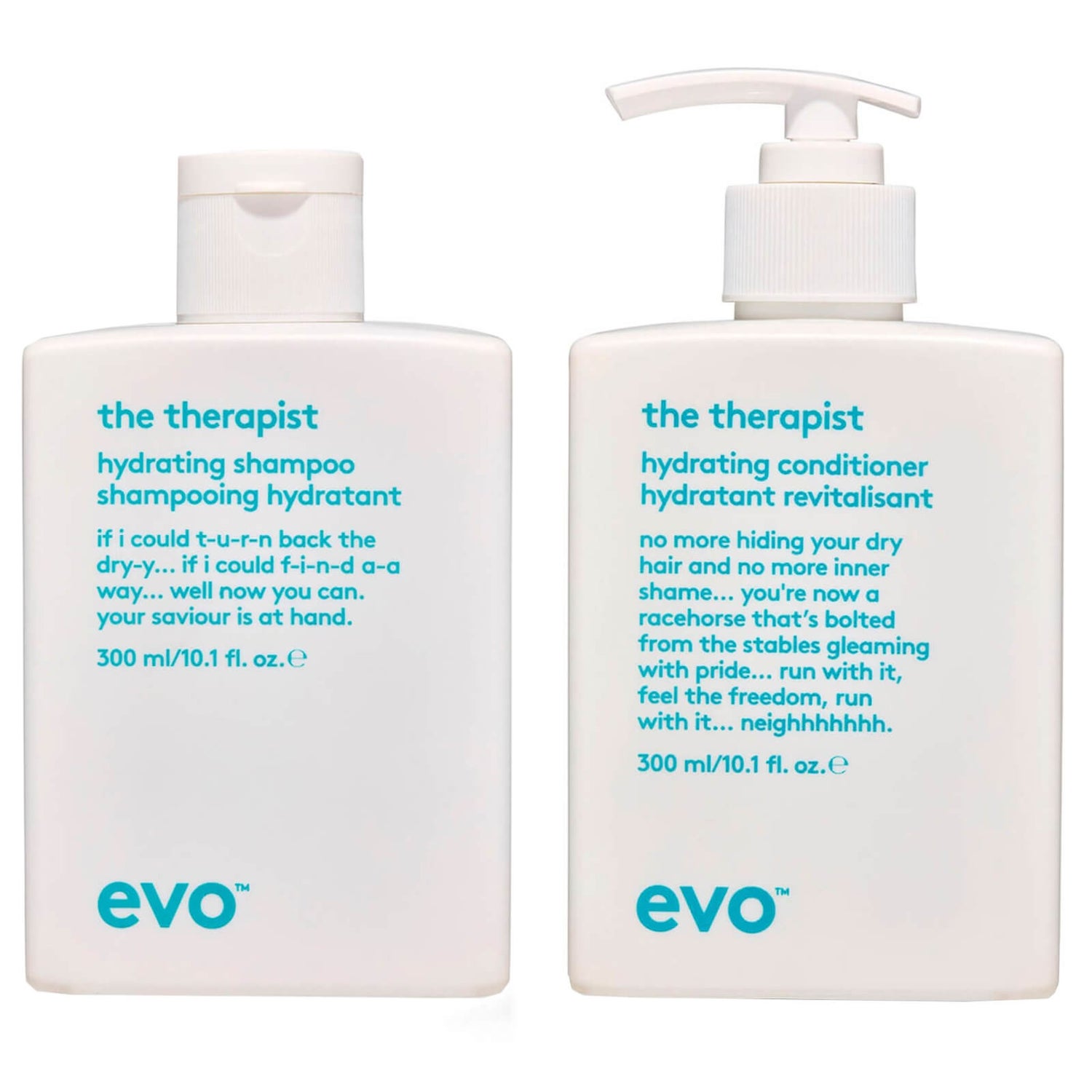 evo The Therapist Hydrating Shampoo and Conditioner Buy Online At RY