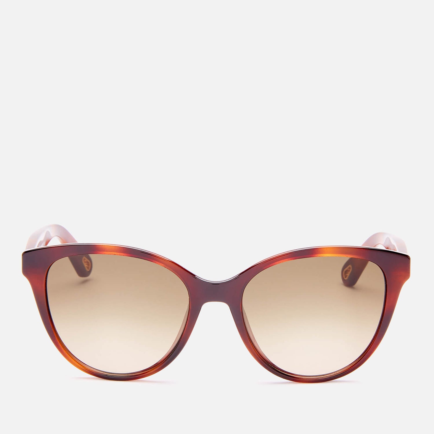 Chloé Women's Cat Eye Acetate Sunglasses Havana Free UK Delivery