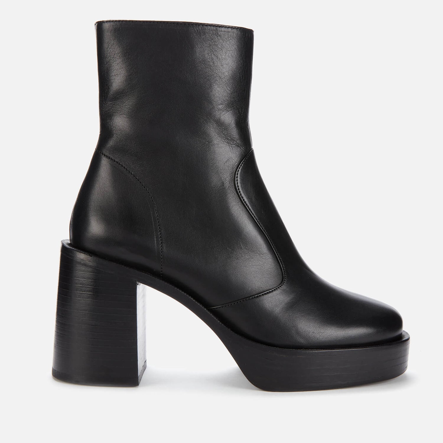 simon miller high raid leather platform boots