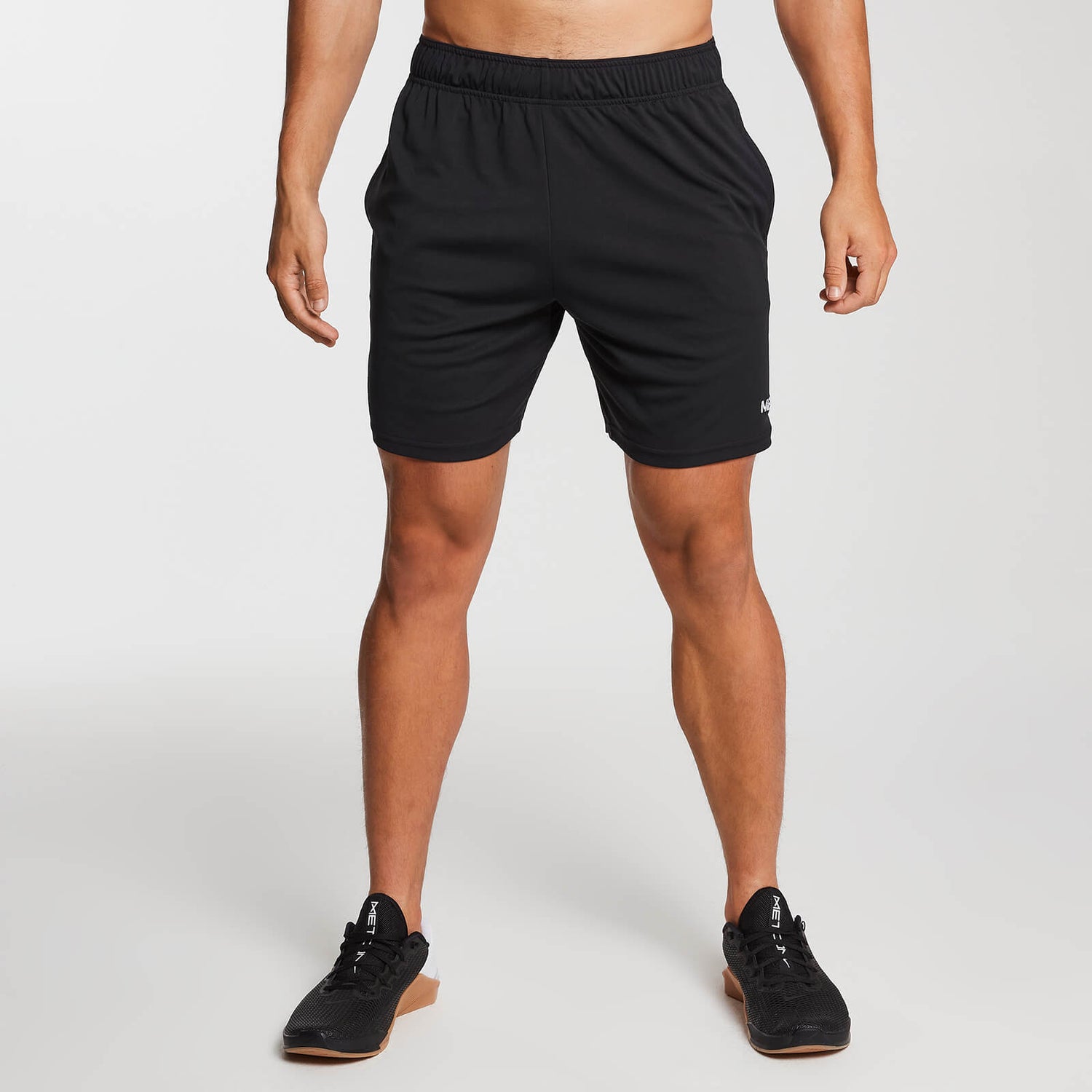 Men's Essentials Lightweight Jersey Training Shorts | Black | MYPROTEIN™