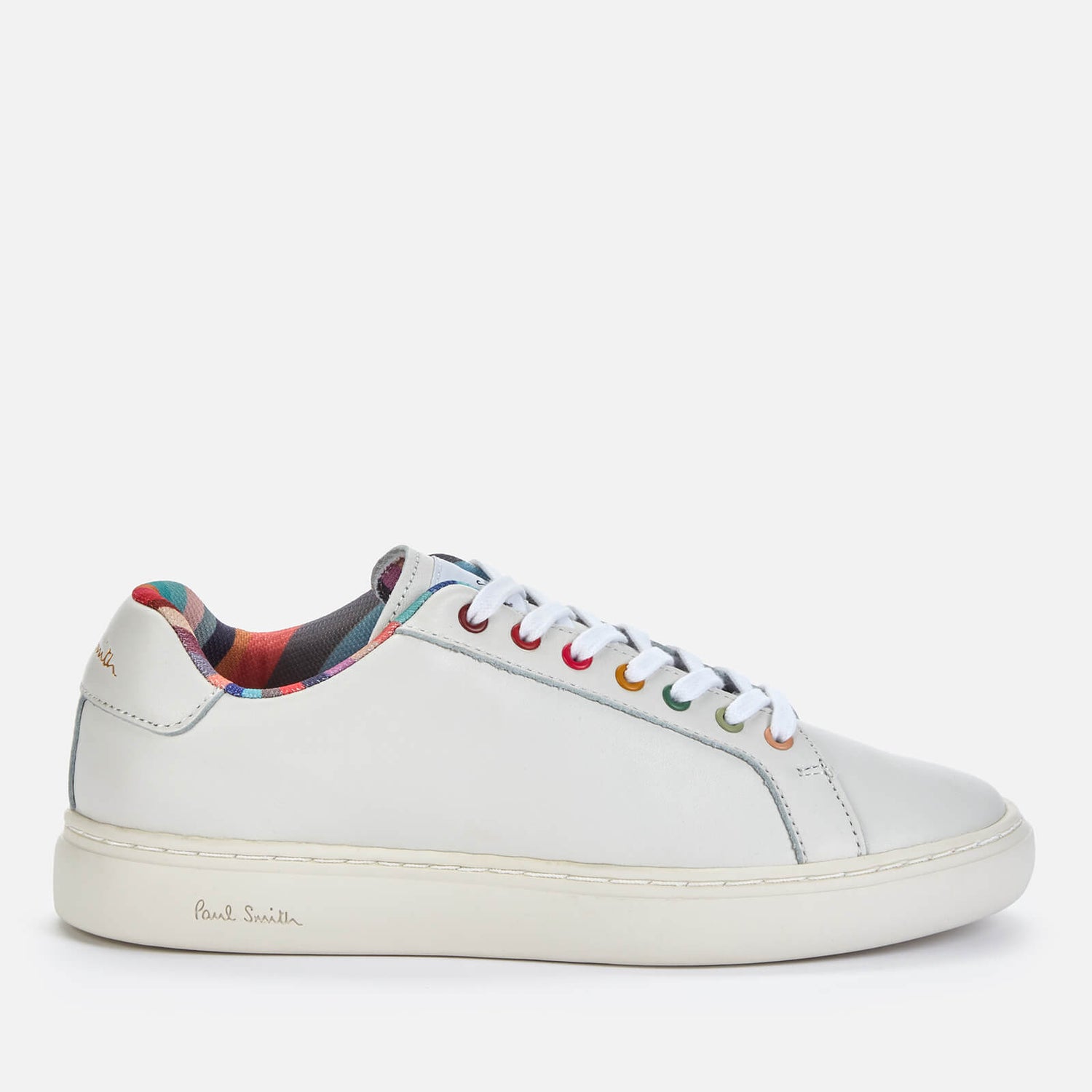 Paul Smith Women's Lapin Leather Low Top Trainers - White - Free UK ...