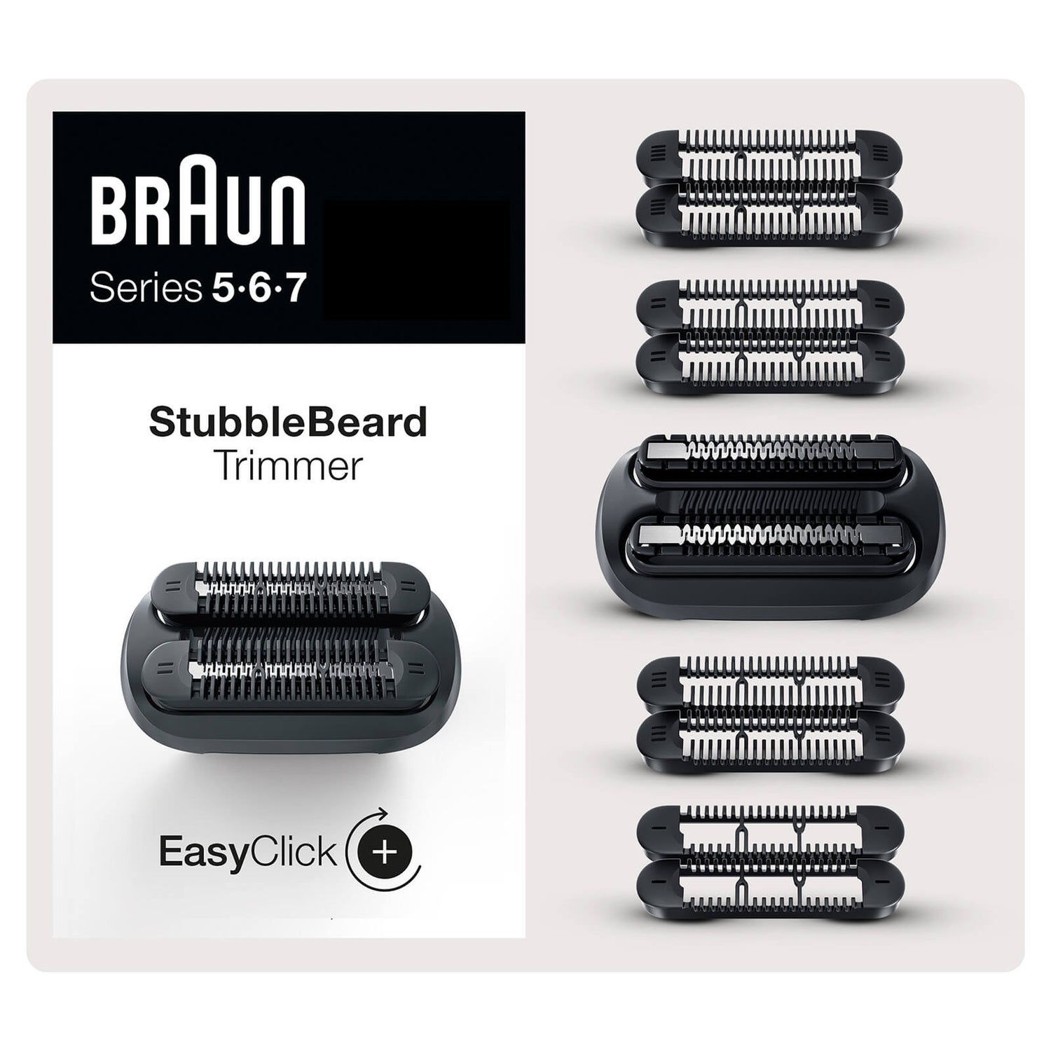 Braun EasyClick StubbleBeard Trimmer Attachment LOOKFANTASTIC