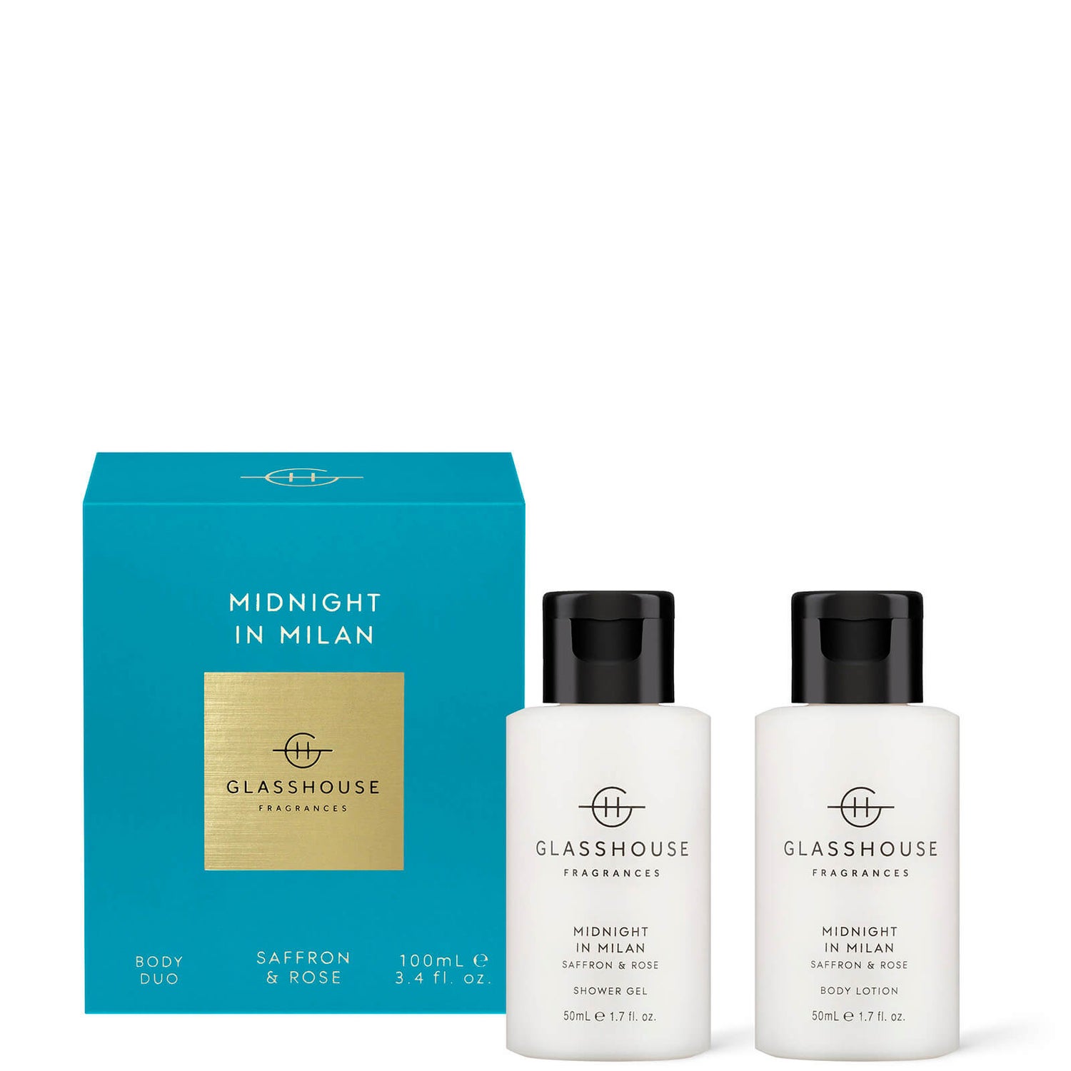 Glasshouse Midnight in Milan Mini Body Duo 2 x 50ml Buy Online At RY