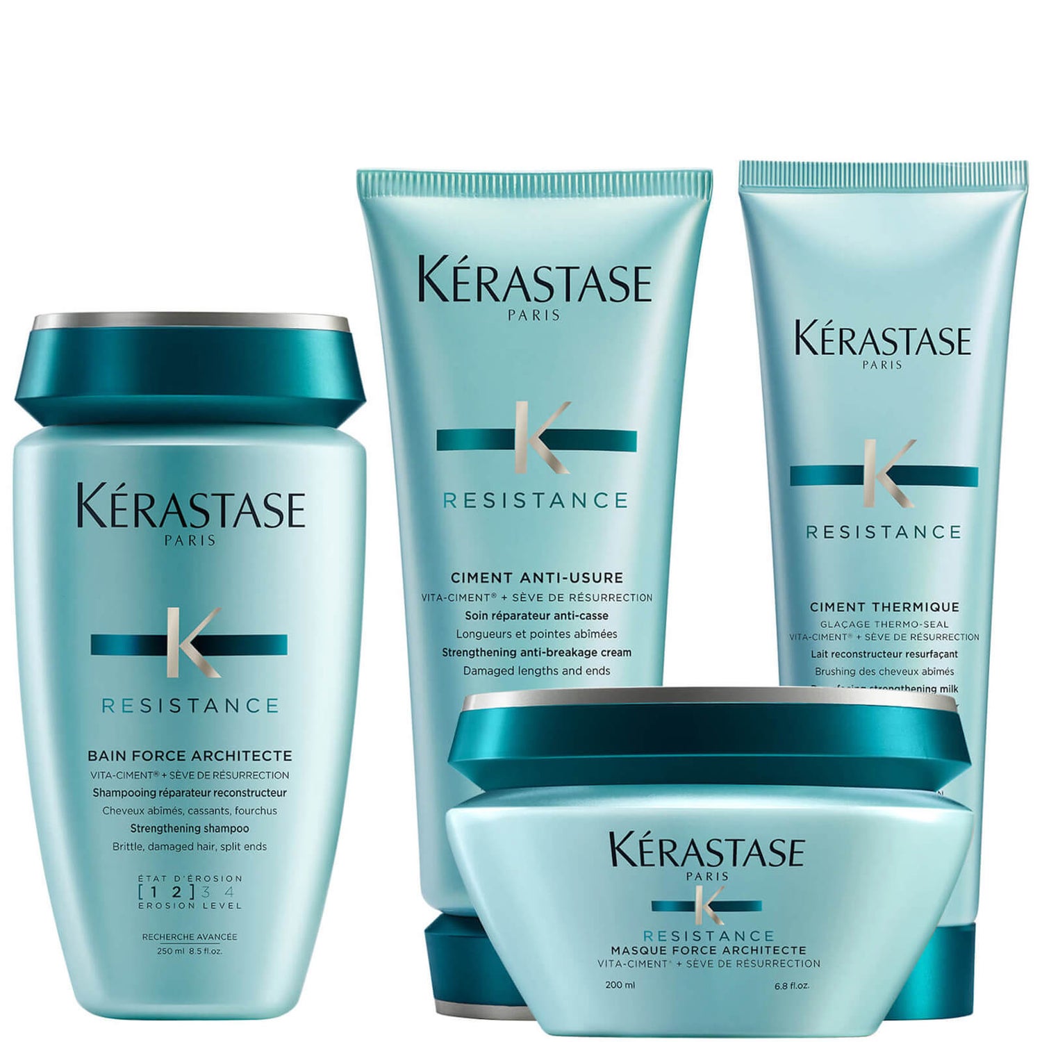 Kérastase Résistance Complete Strengthening Routine for Damaged Hair ...