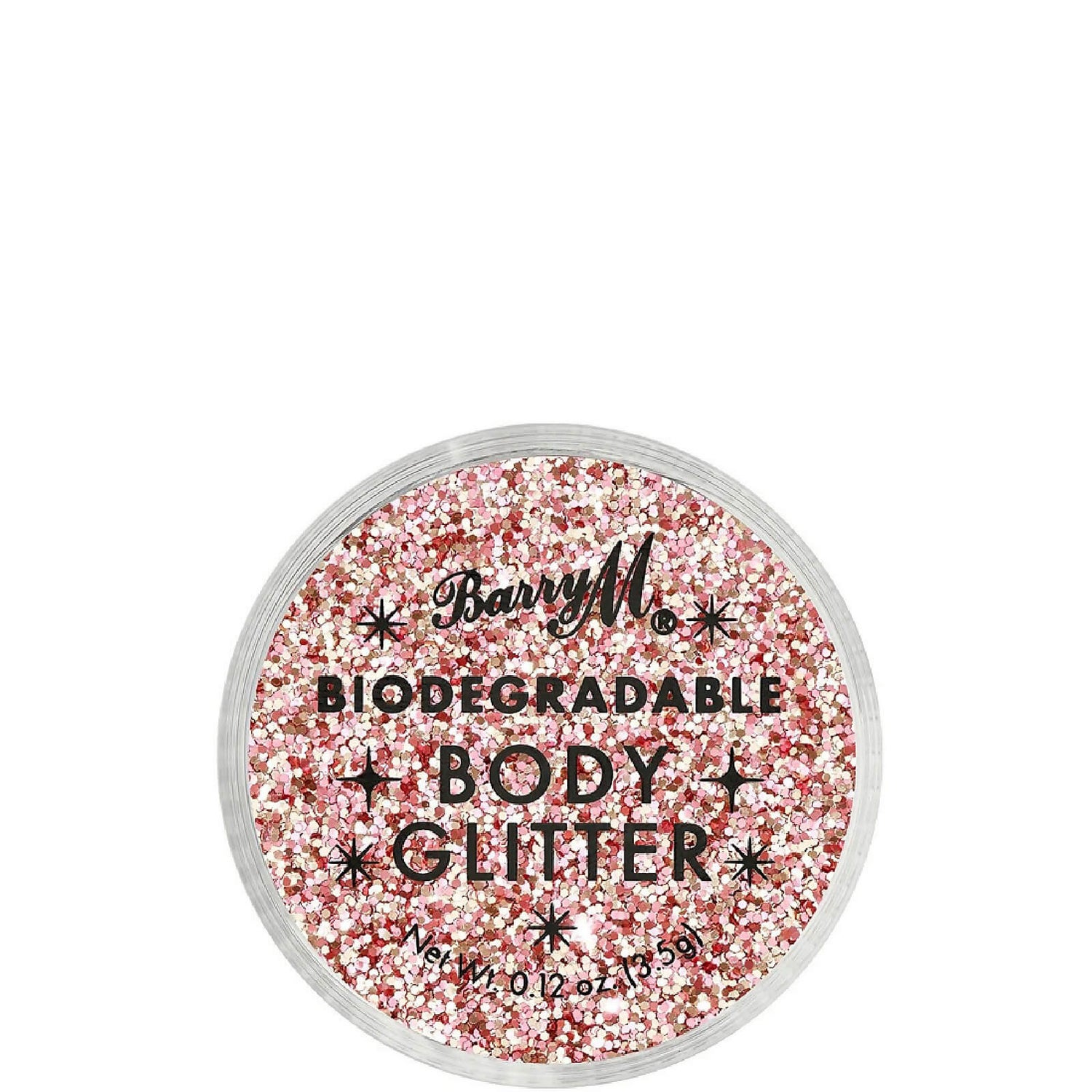 Barry M Cosmetics Biodegradable Body Glitter 3.5ml (Various Shades)