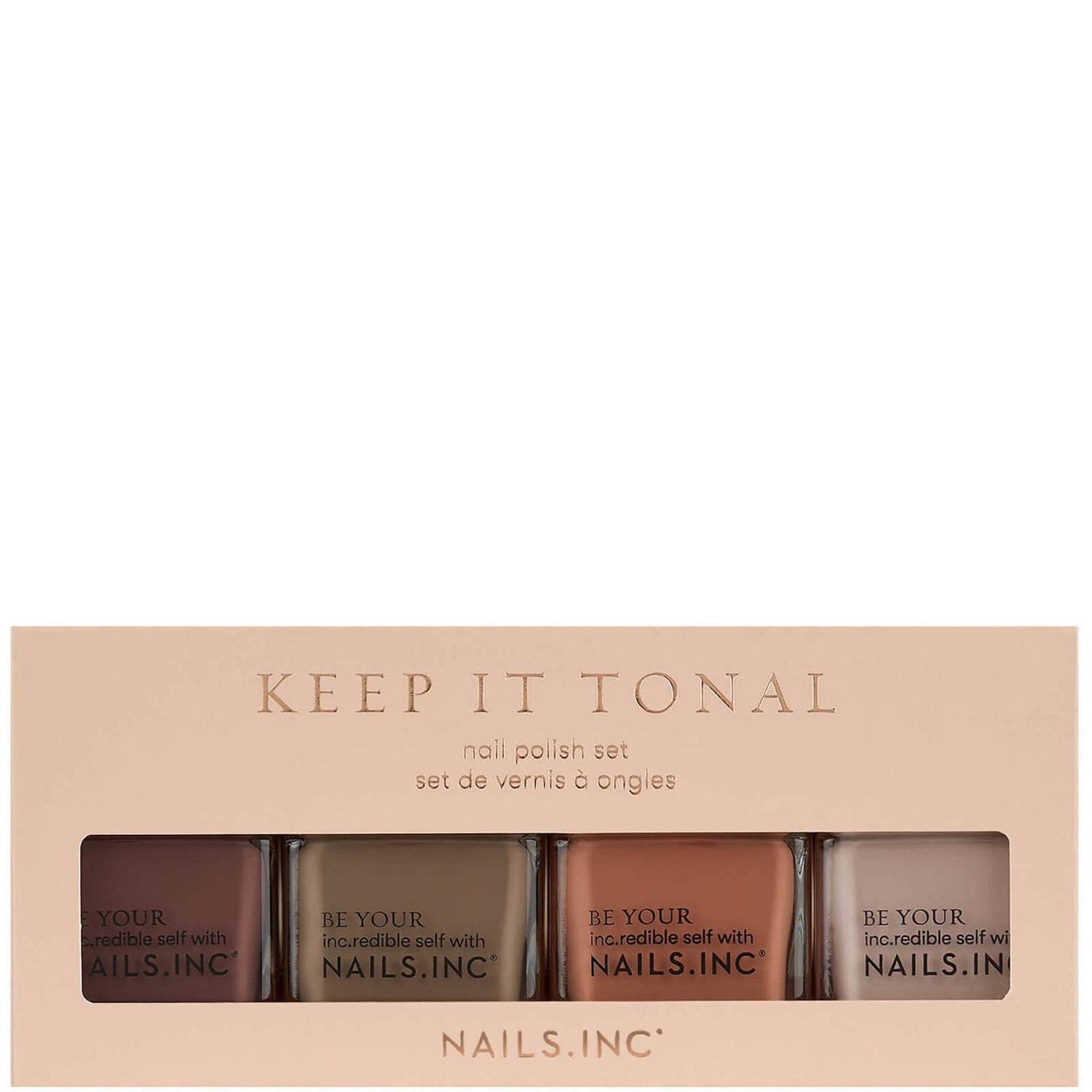 nails inc. Keep it Tonal Nail Polish Set 4 x 14ml (Worth £36