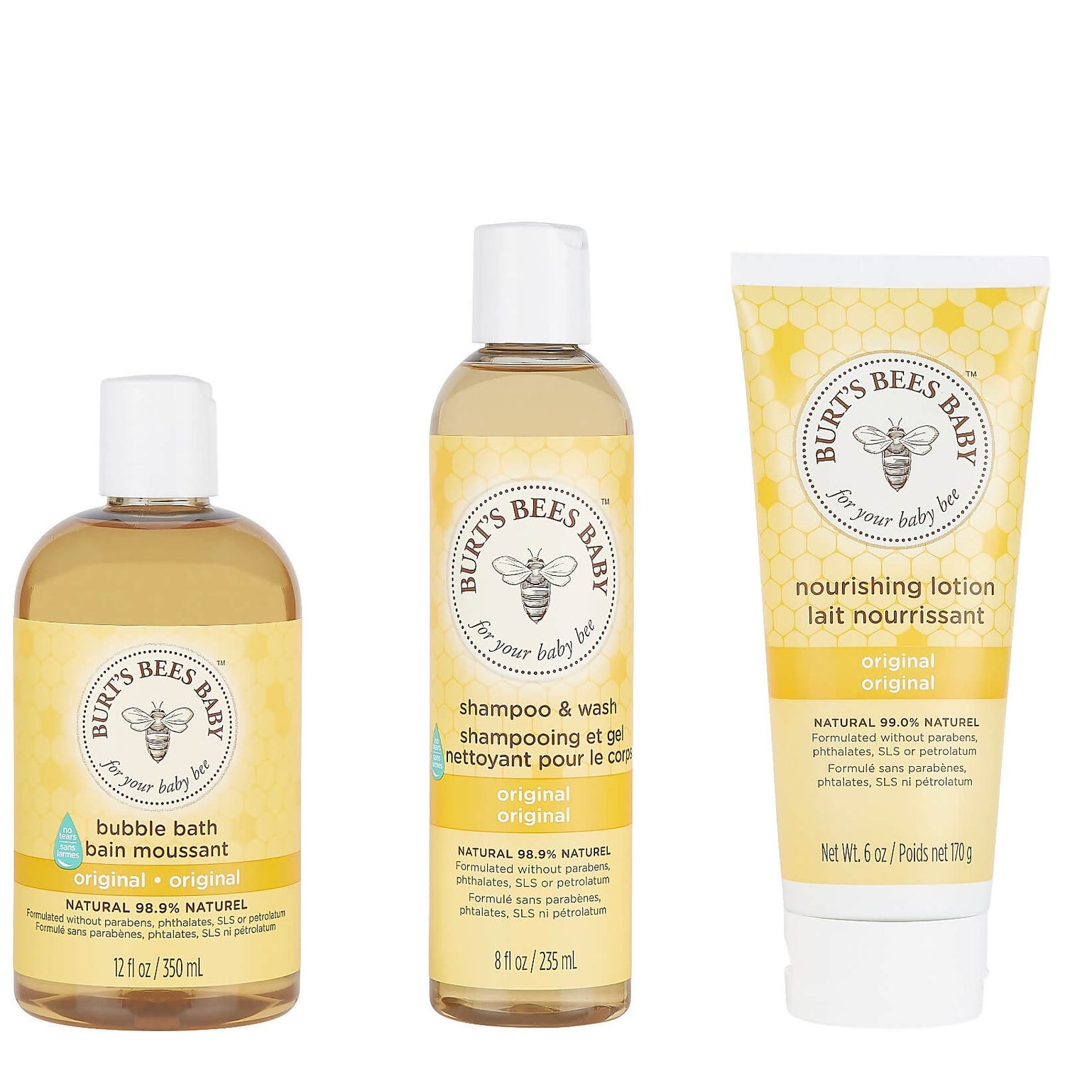 Burt's Bees Baby Bath Gift Set Burt S Bees Baby 97 1 Natural Bubble