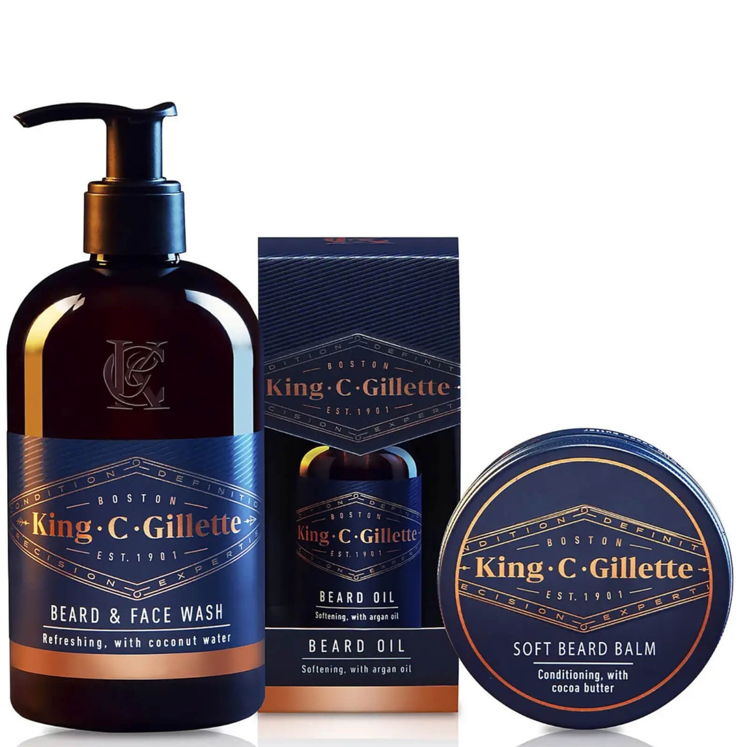 King C. Gillette Beard Care Kit Gift Set Gillette UK