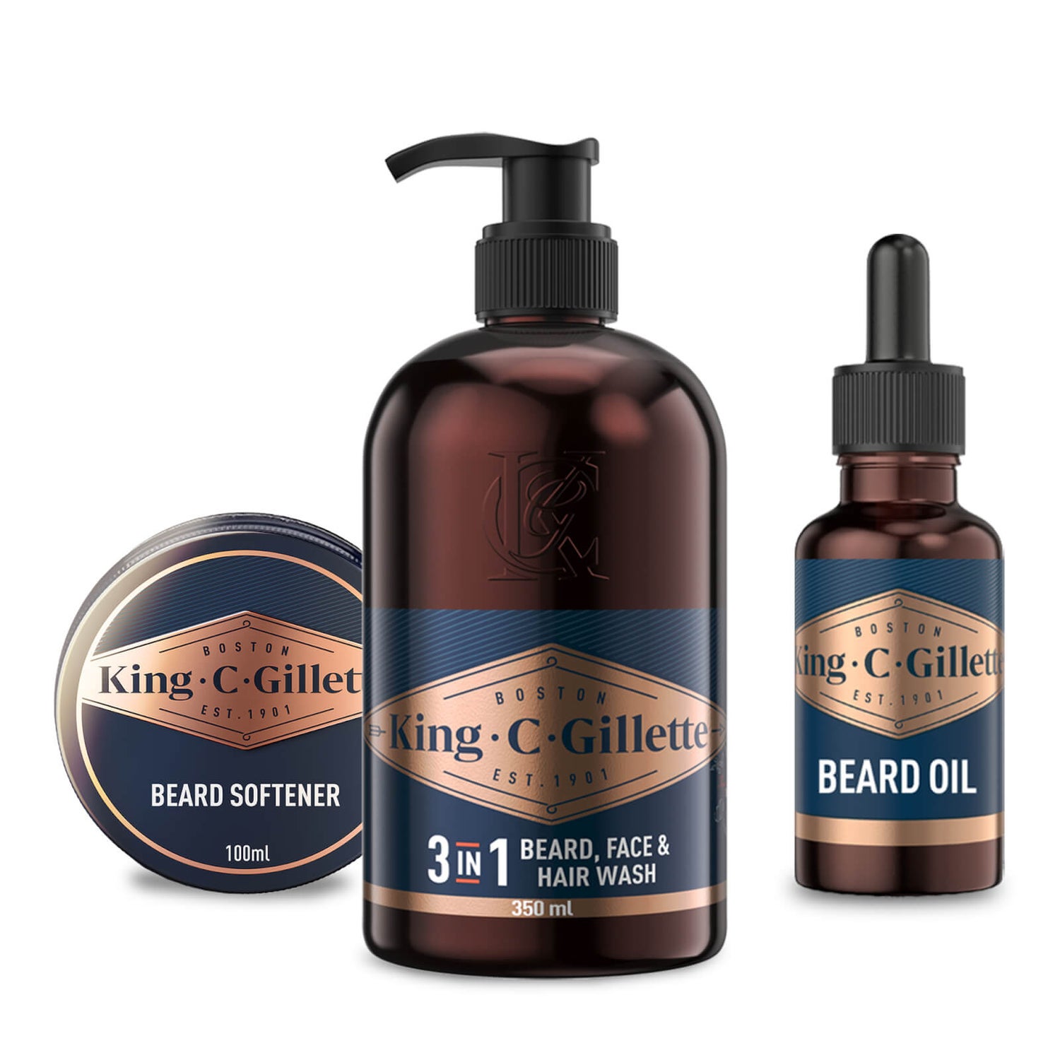 King C. Gillette Beard Care Kit Gift Set Gillette UK
