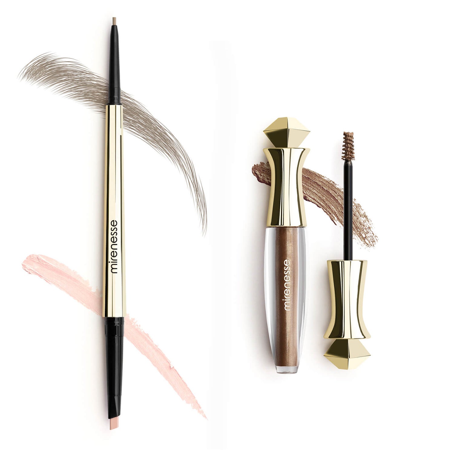 mirenesse All Day Micro Brow Pencil and Shaping Mascara Set 1 Taupe