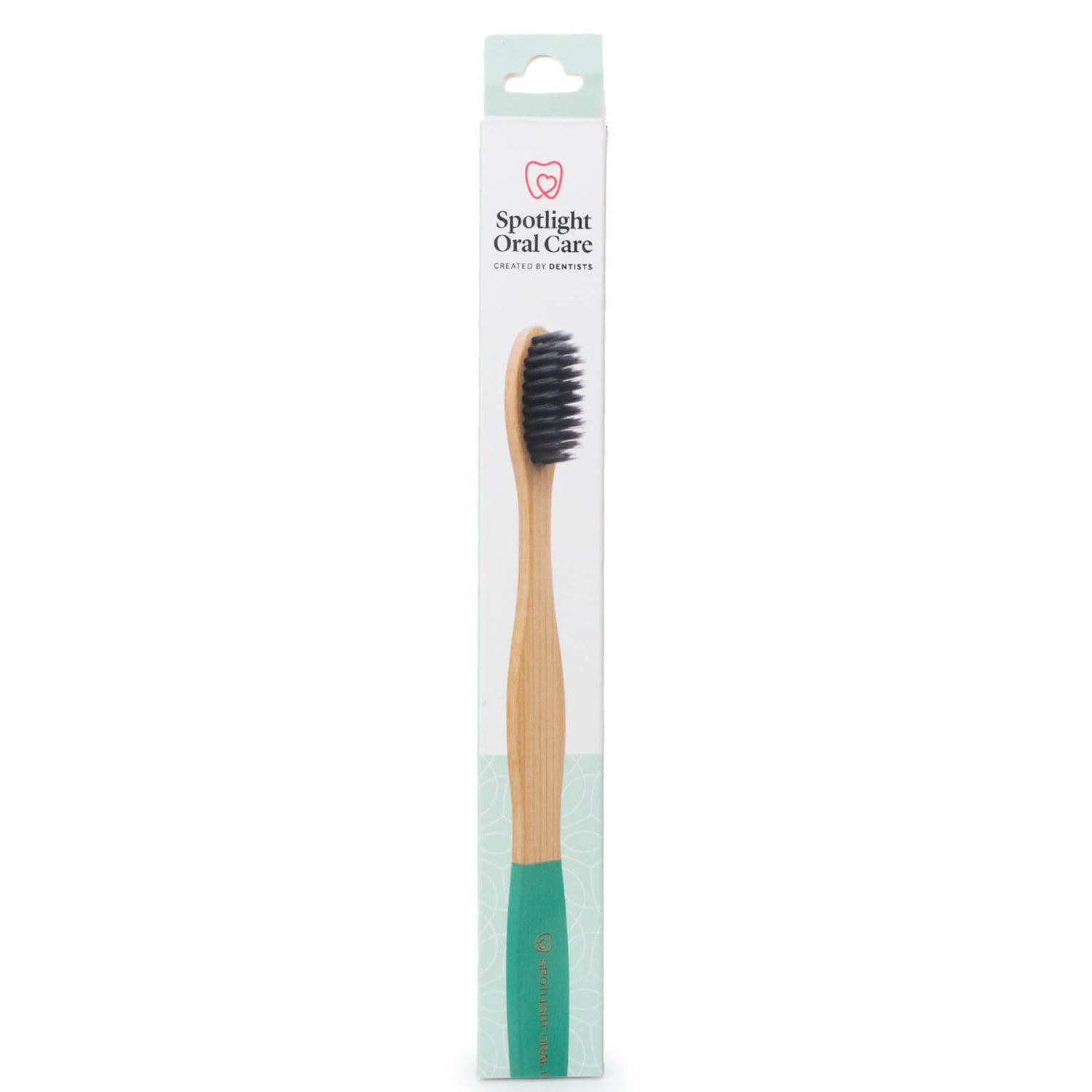 Spotlight Oral Care Bamboo Toothbrush - Teal - LOOKFANTASTIC