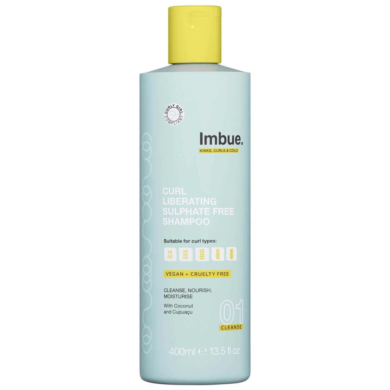 Imbue Curl Liberating Sulphate Free Shampoo 400ml LOOKFANTASTIC