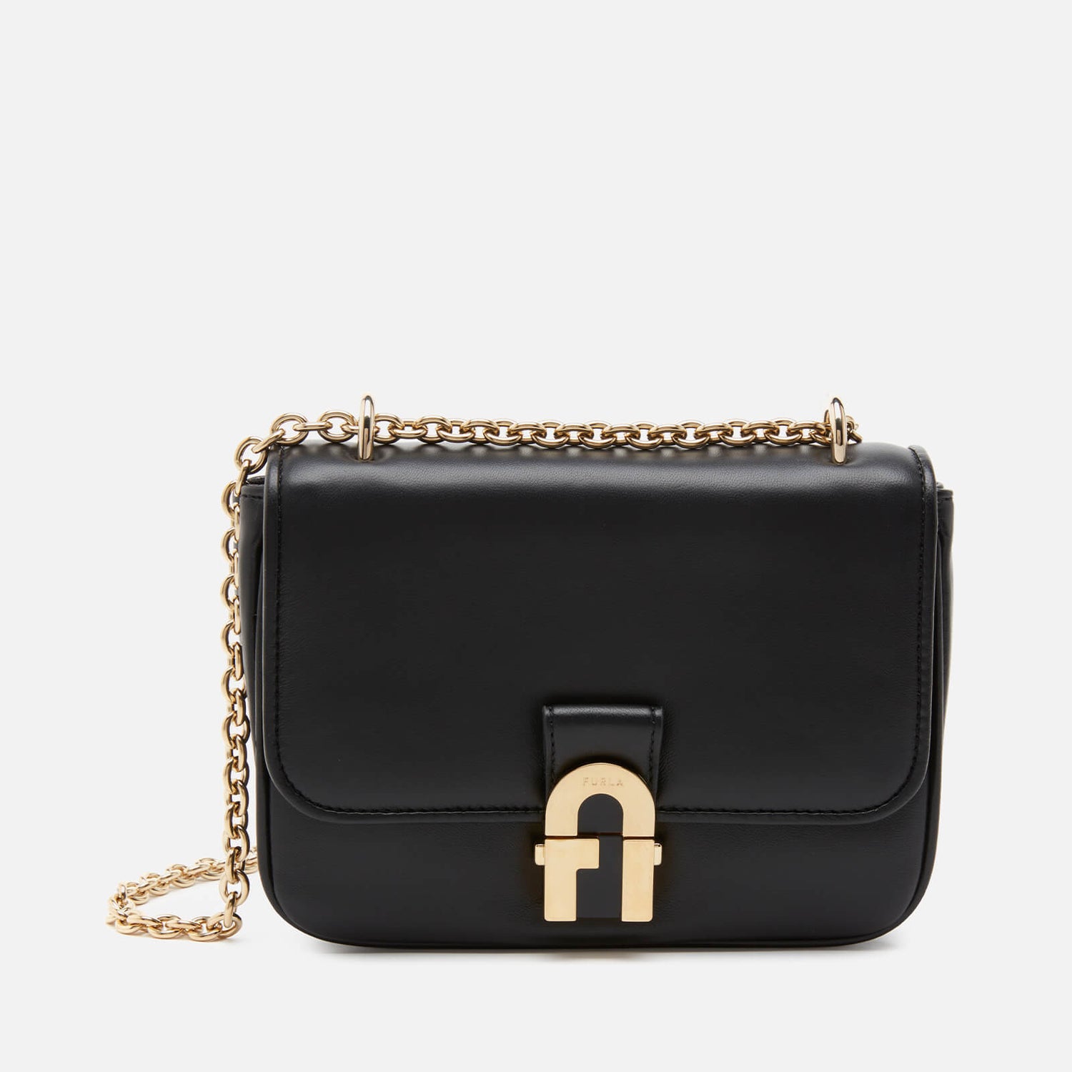 Furla Women's Cosy Mini Shoulder Bag Black