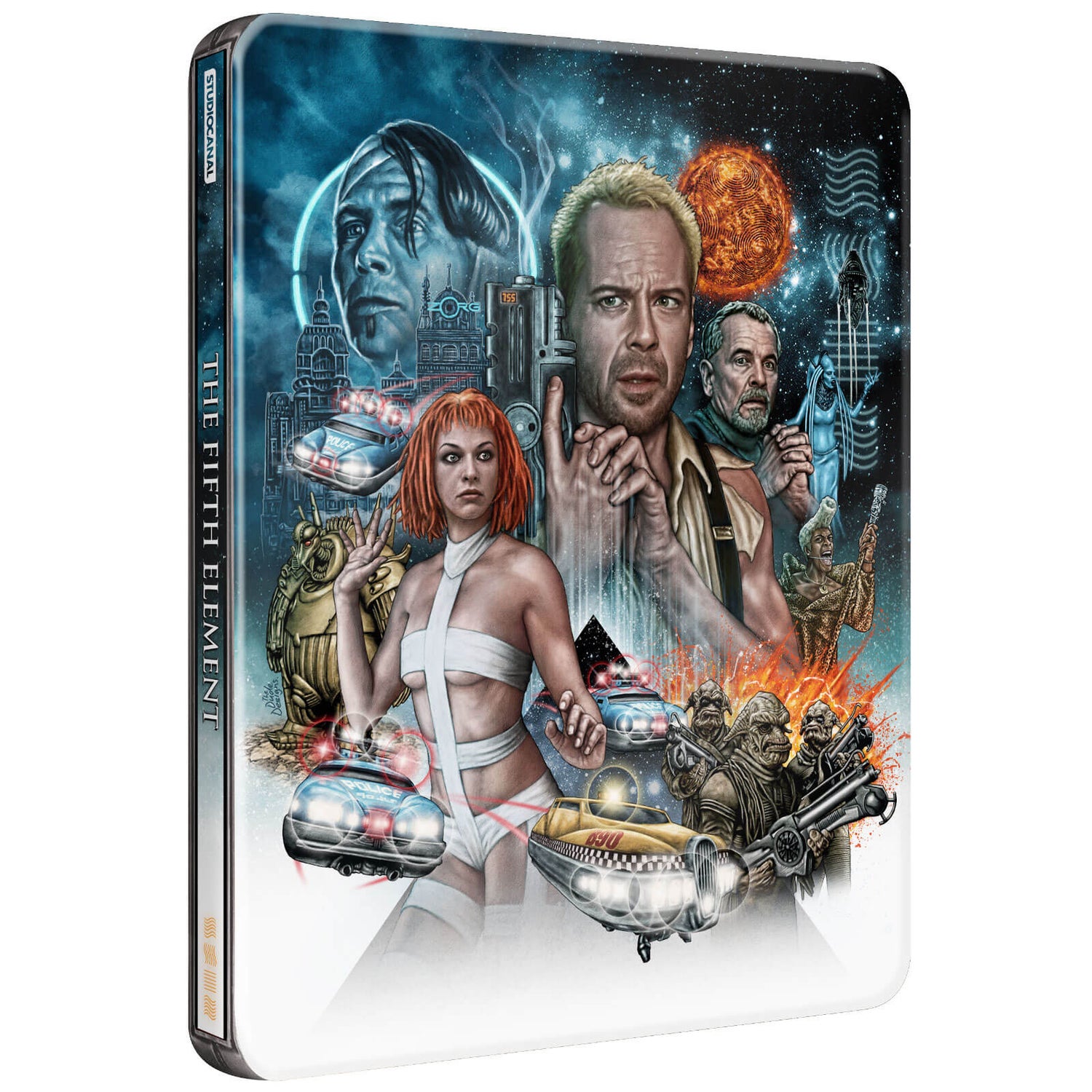 The Fifth Element Zavvi Exclusive 4k Ultra Hd Steelbook Includes 2d