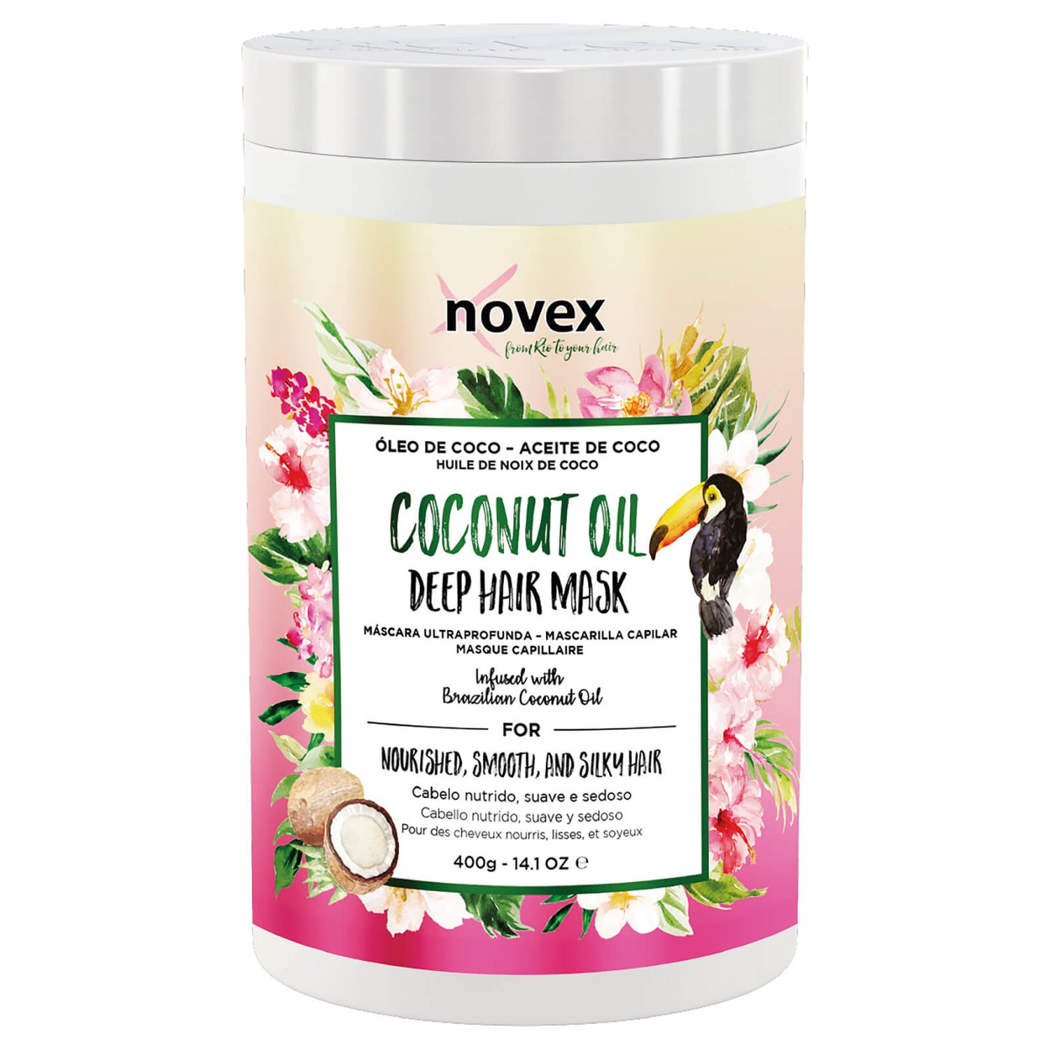 Novex Coconut Oil Deep Hair Mask 400g