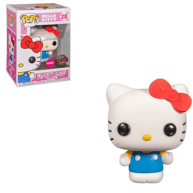 hello kitty flocked