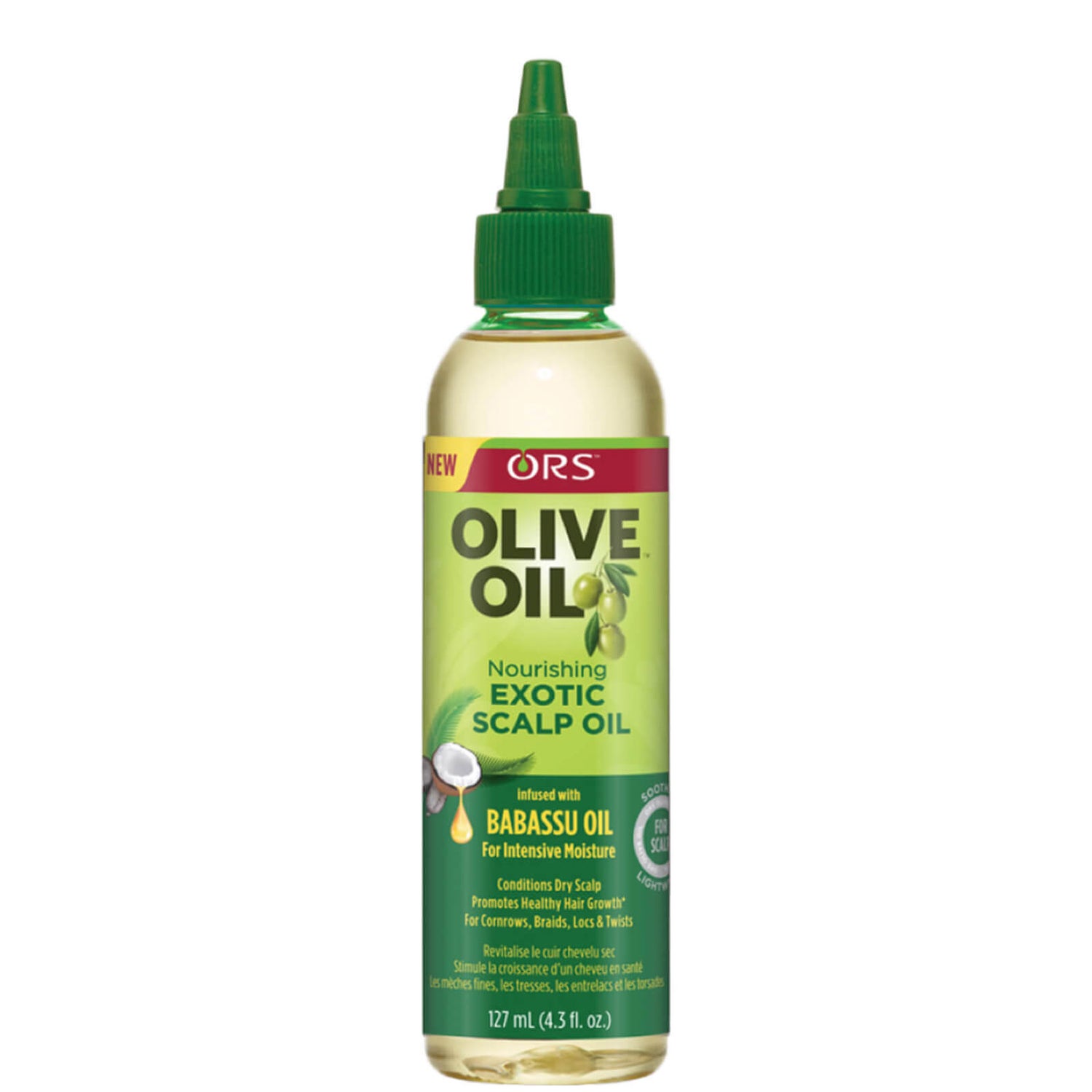 ORS Olive Oil Nourishing Exotic Scalp Oil Infused with Babassu Oil