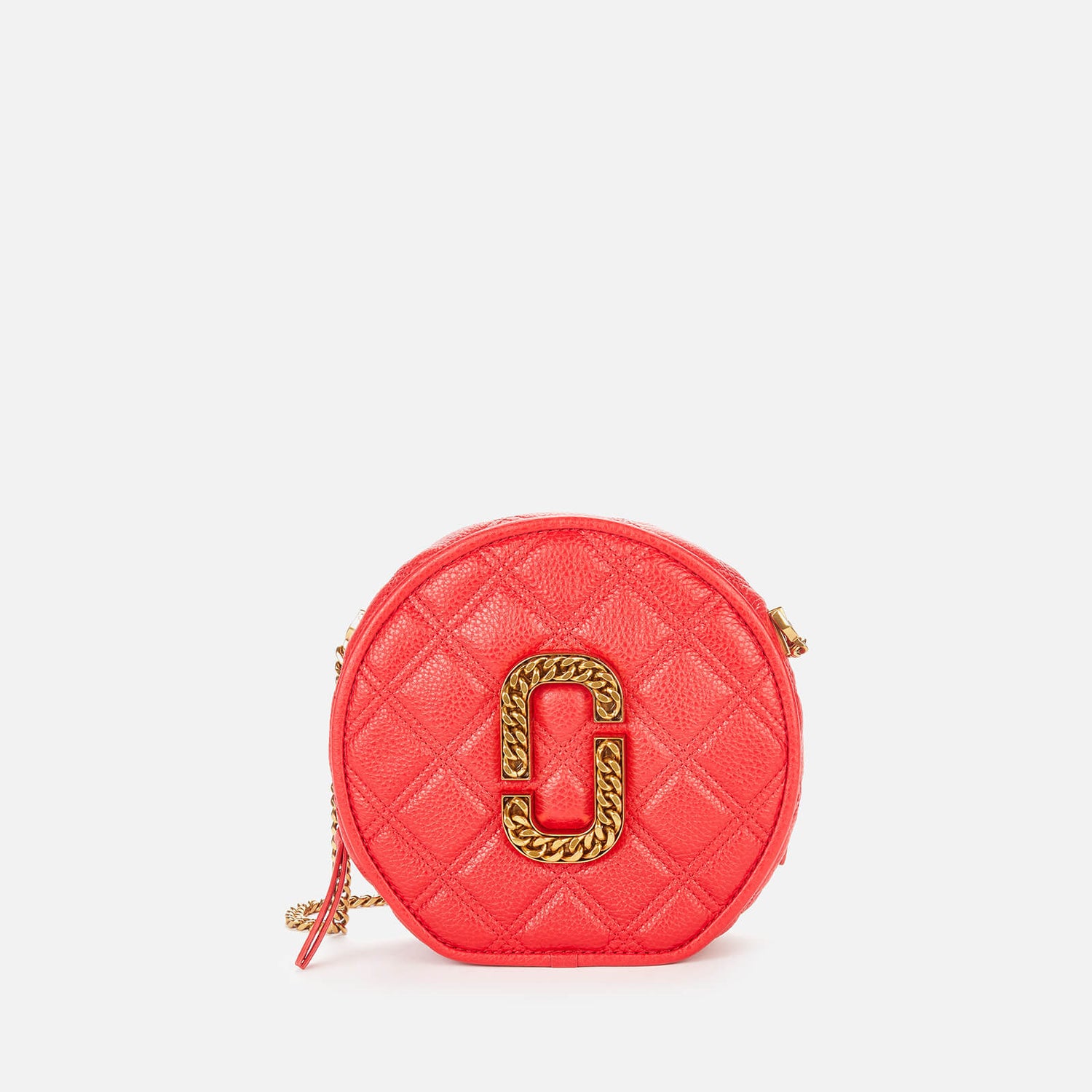 Marc Jacobs Women's Round Cross Body Bag Red Free UK Delivery Available