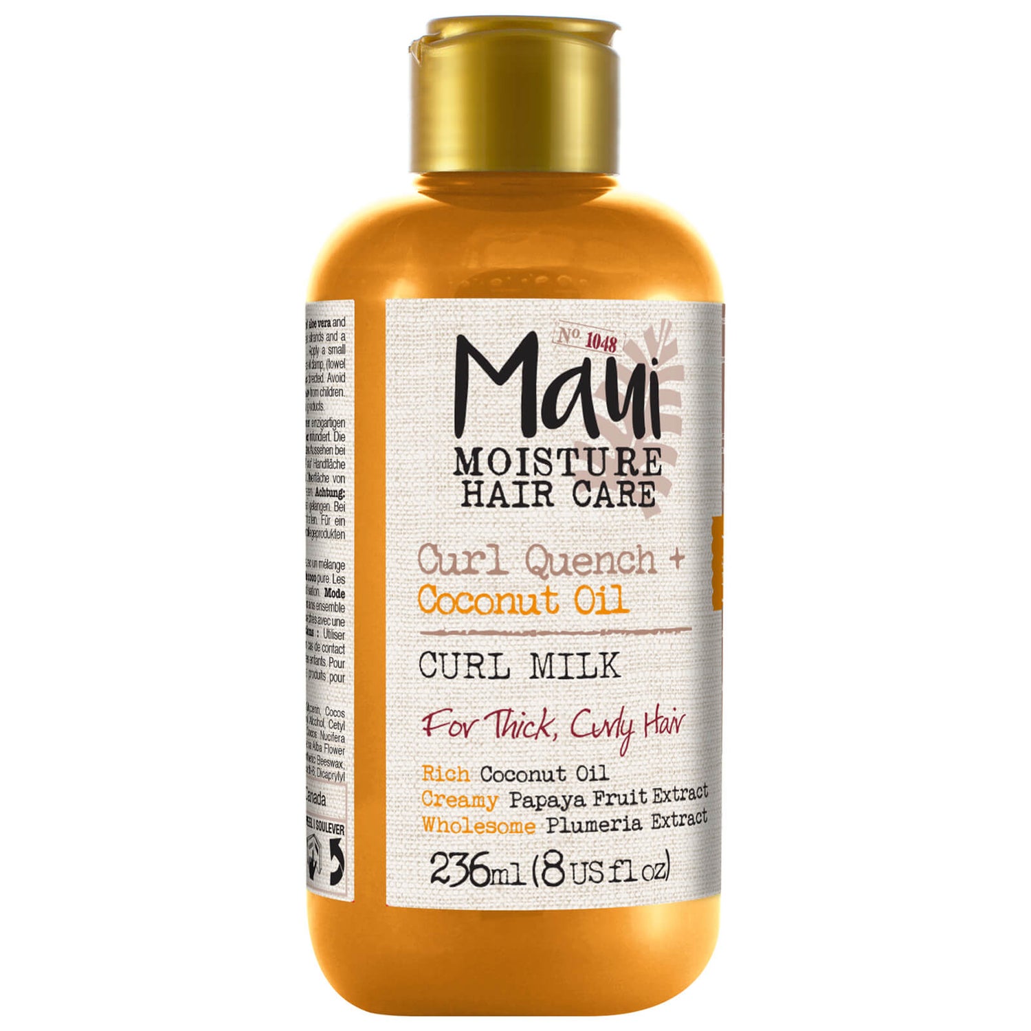 Maui Moisture Curl Quench+ Coconut Oil Curl Milk 236ml Entrega GRÁTIS