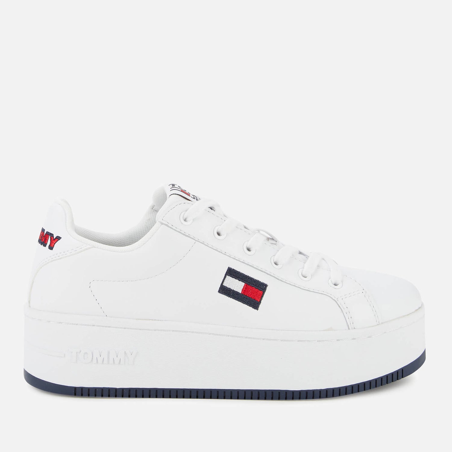 tommy jeans canvas trainers