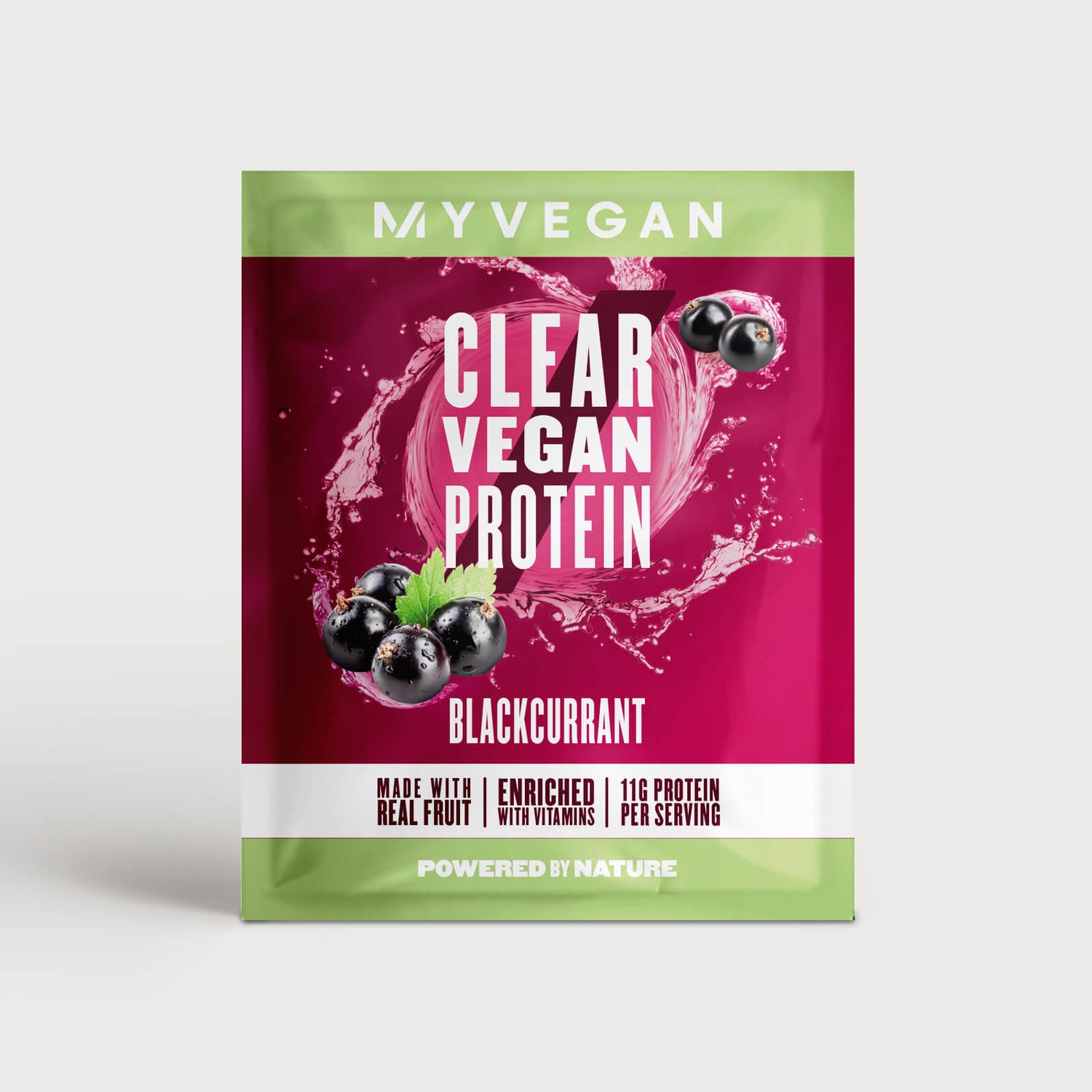 Clear Vegan Protein Powder Sample MYVEGAN™