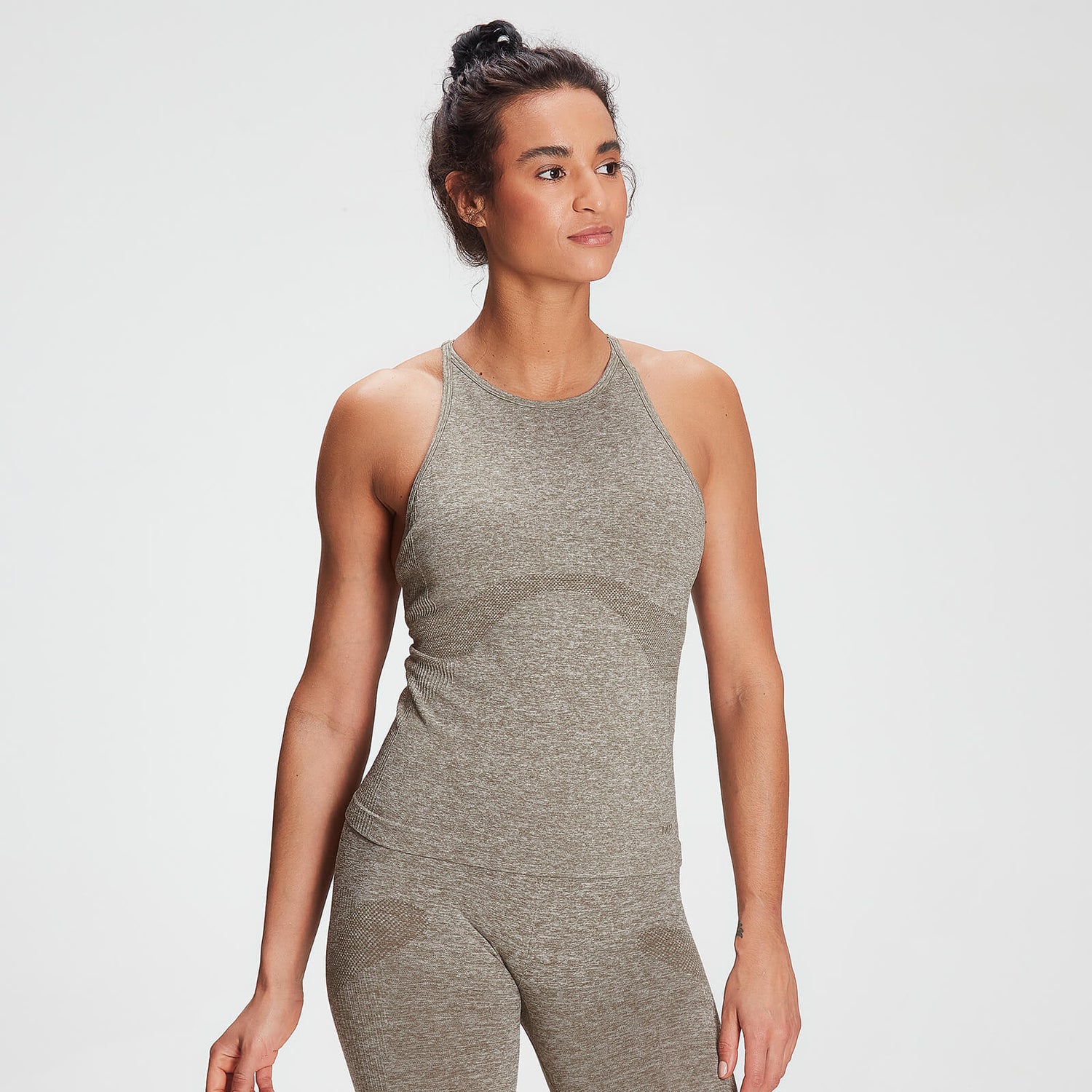 Women's Training Seamless Vest Taupe MYPROTEIN™