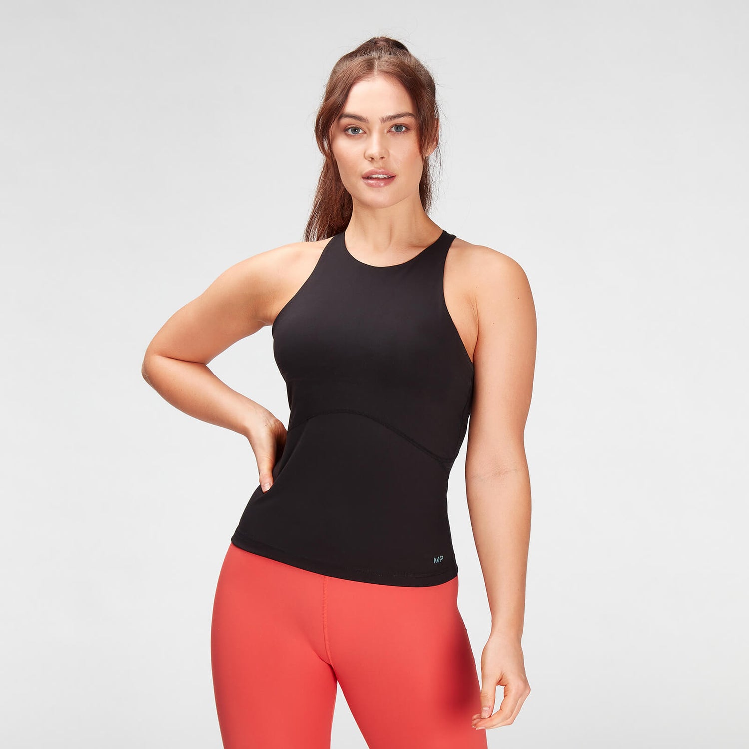 Women's Power Ultra Fitted Vest Black MYPROTEIN™