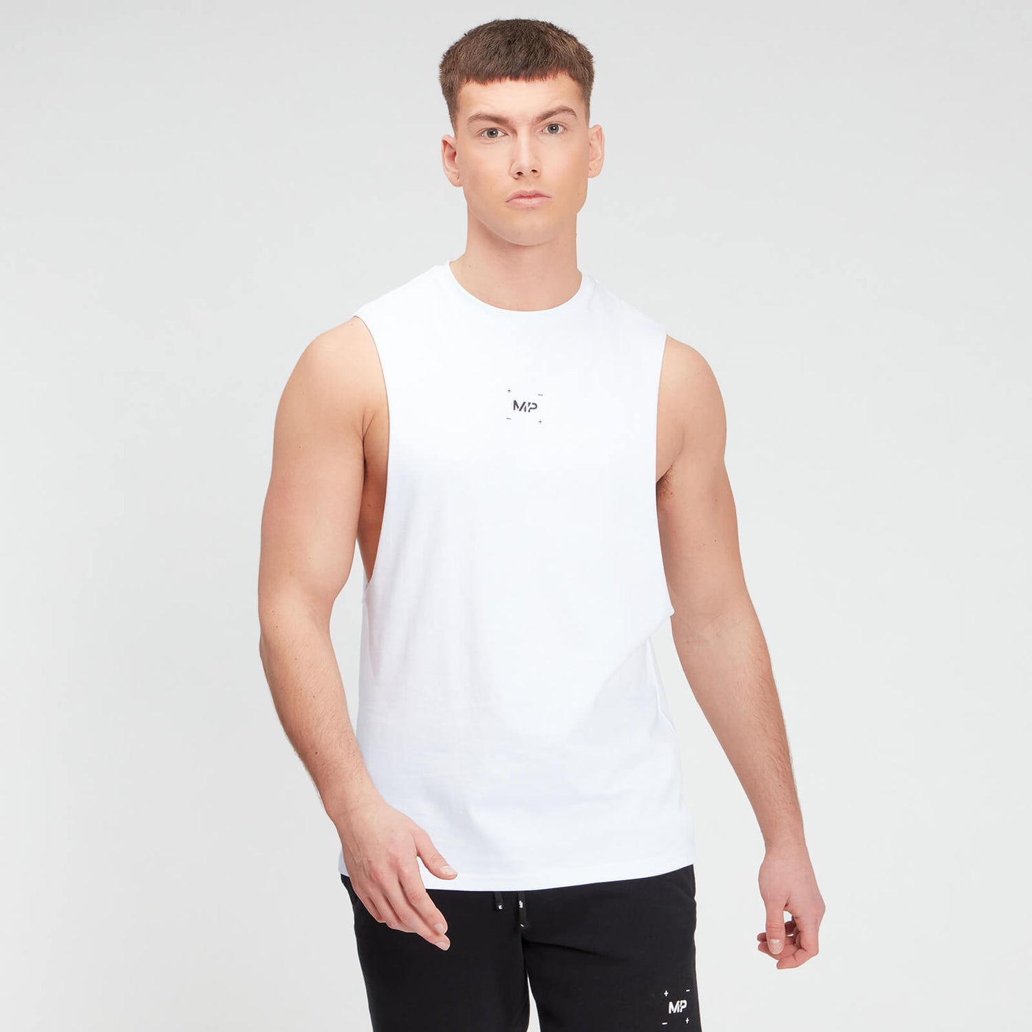 Men's Central Graphic Tank White MYPROTEIN™