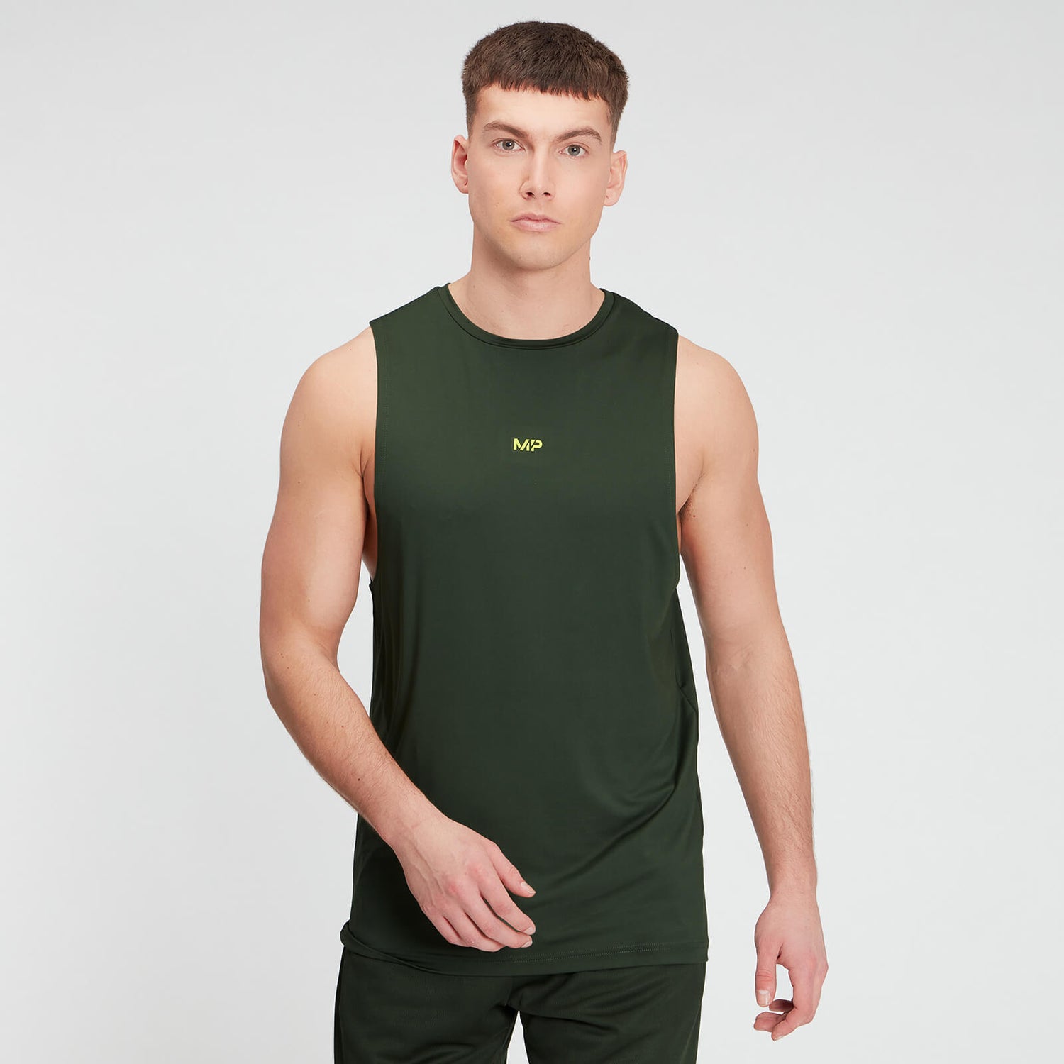 Men's Graphic Training Tank Dark Green MYPROTEIN™