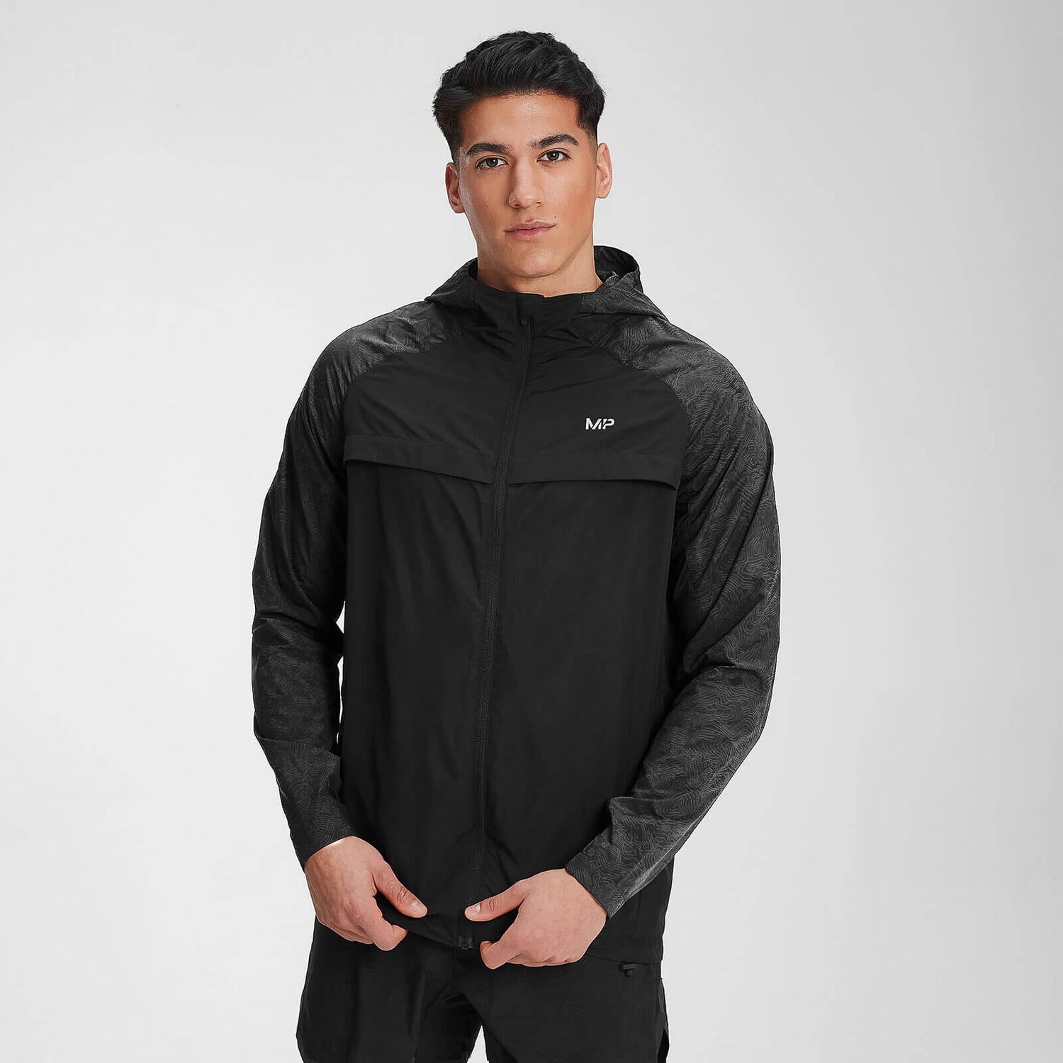 Men's Velocity Packable Running Jacket Black MYPROTEIN™