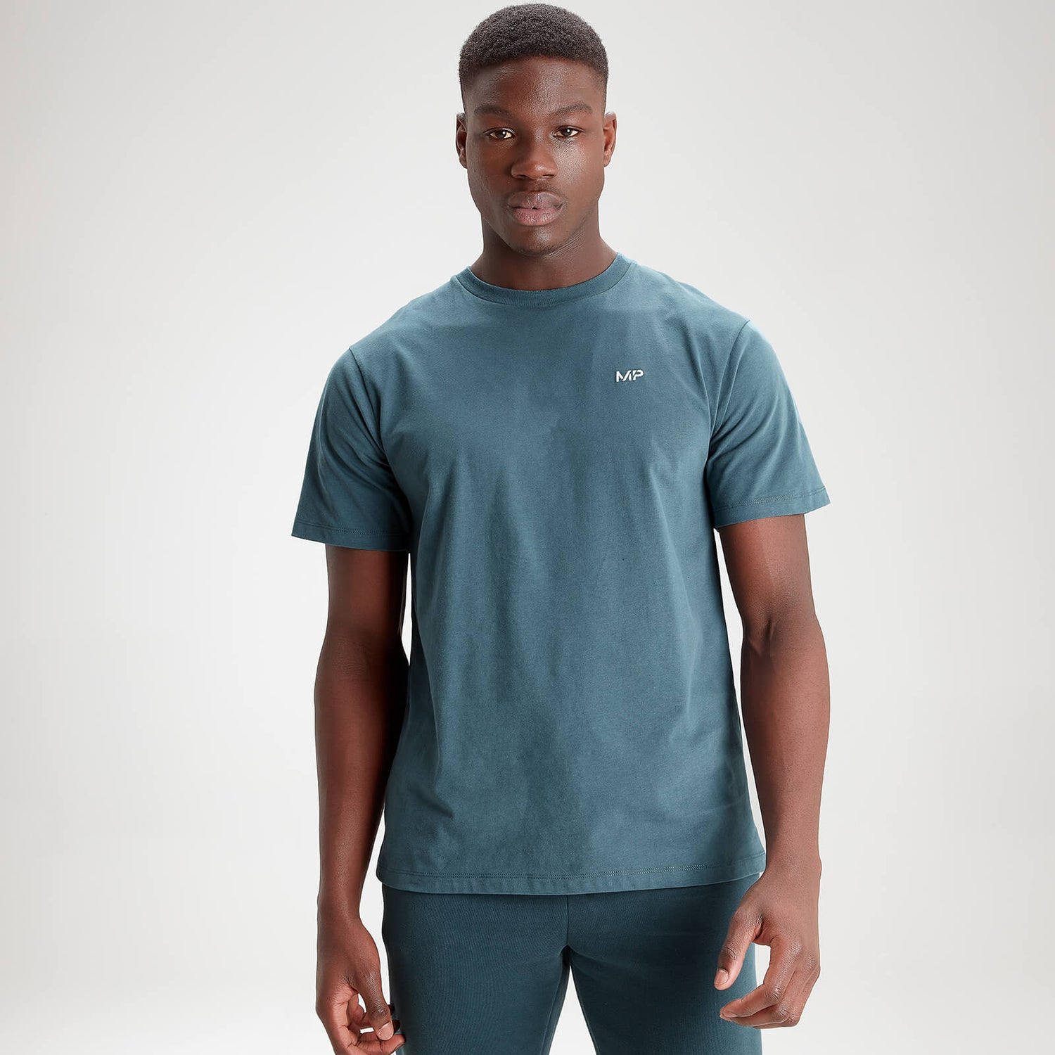 Men's Essentials Short Sleeve T-Shirt | Blue | MYPROTEIN™