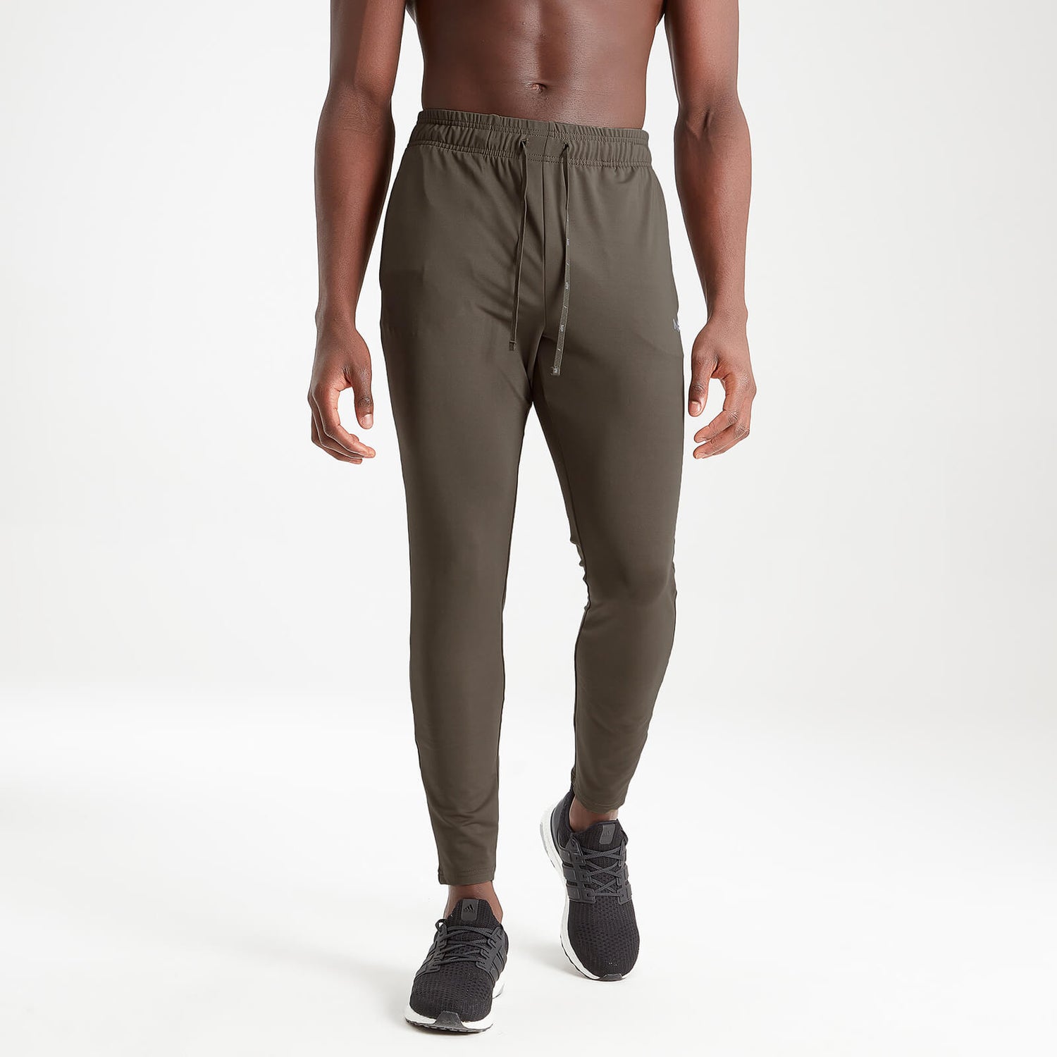 Men's Joggers - Midnight Monstera - Olive Velour