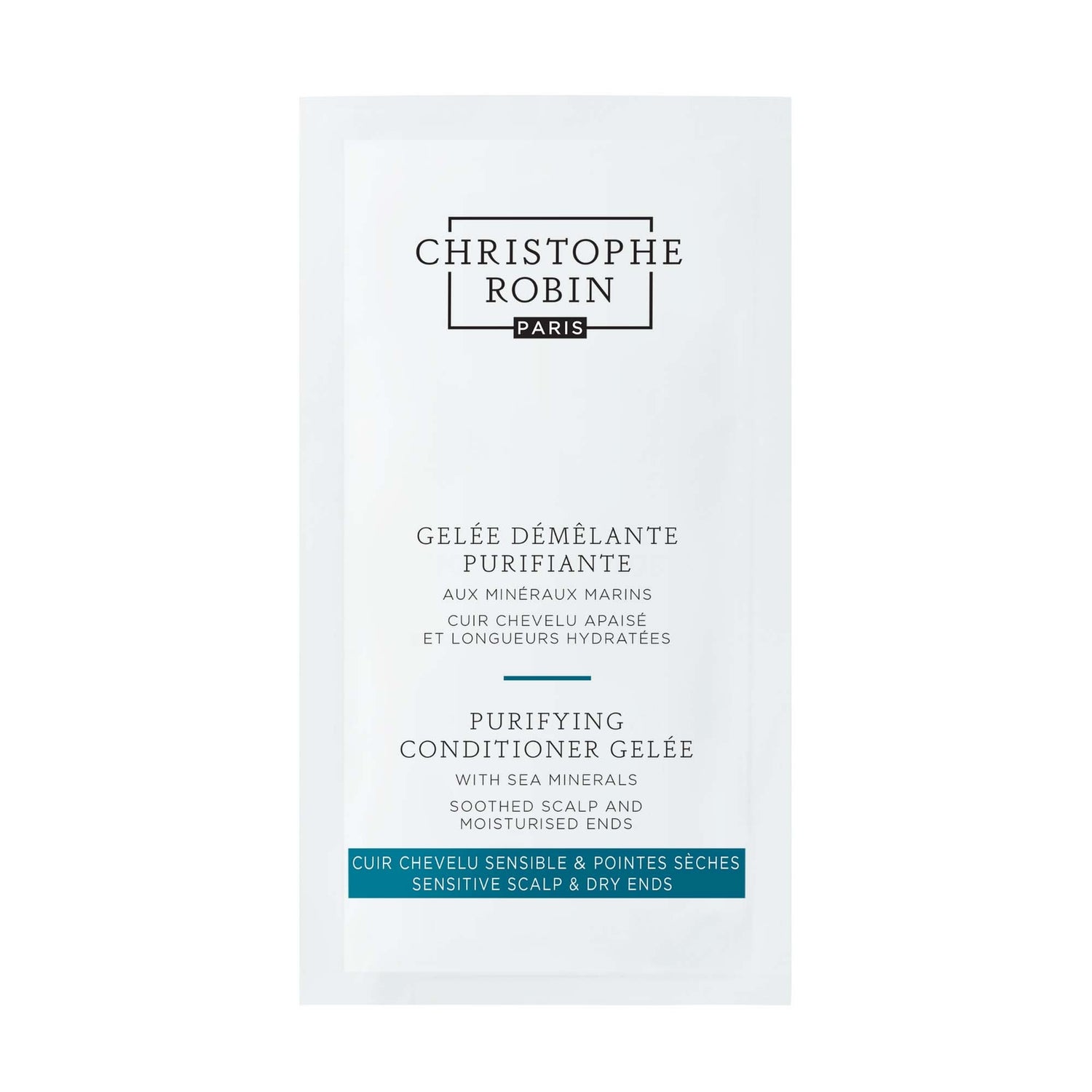 Christophe Robin New Detangling Gelée with Sea Minerals Sachet 12ml
