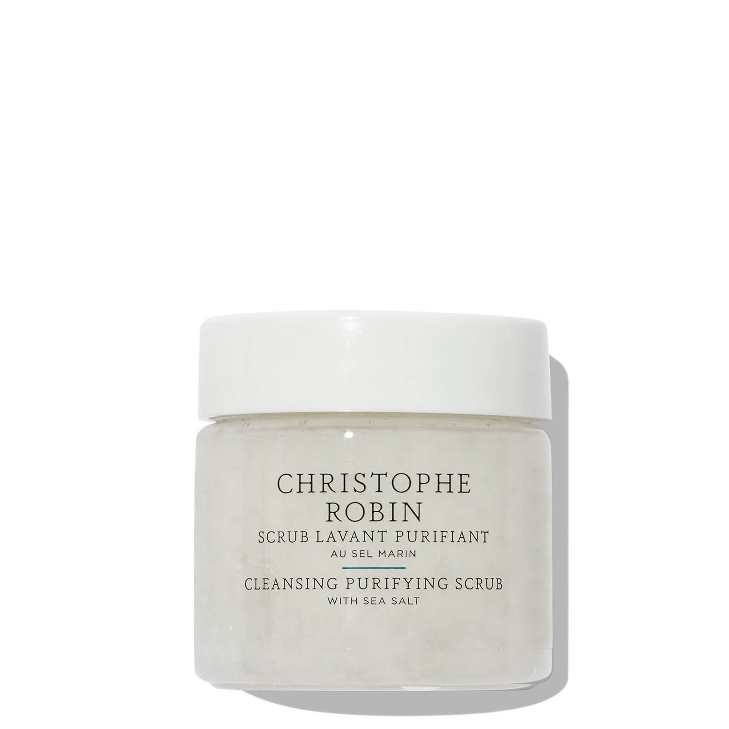 Christophe Robin New Cleansing Purifying Scrub with Sea Salt 40ml LOOKFANTASTIC