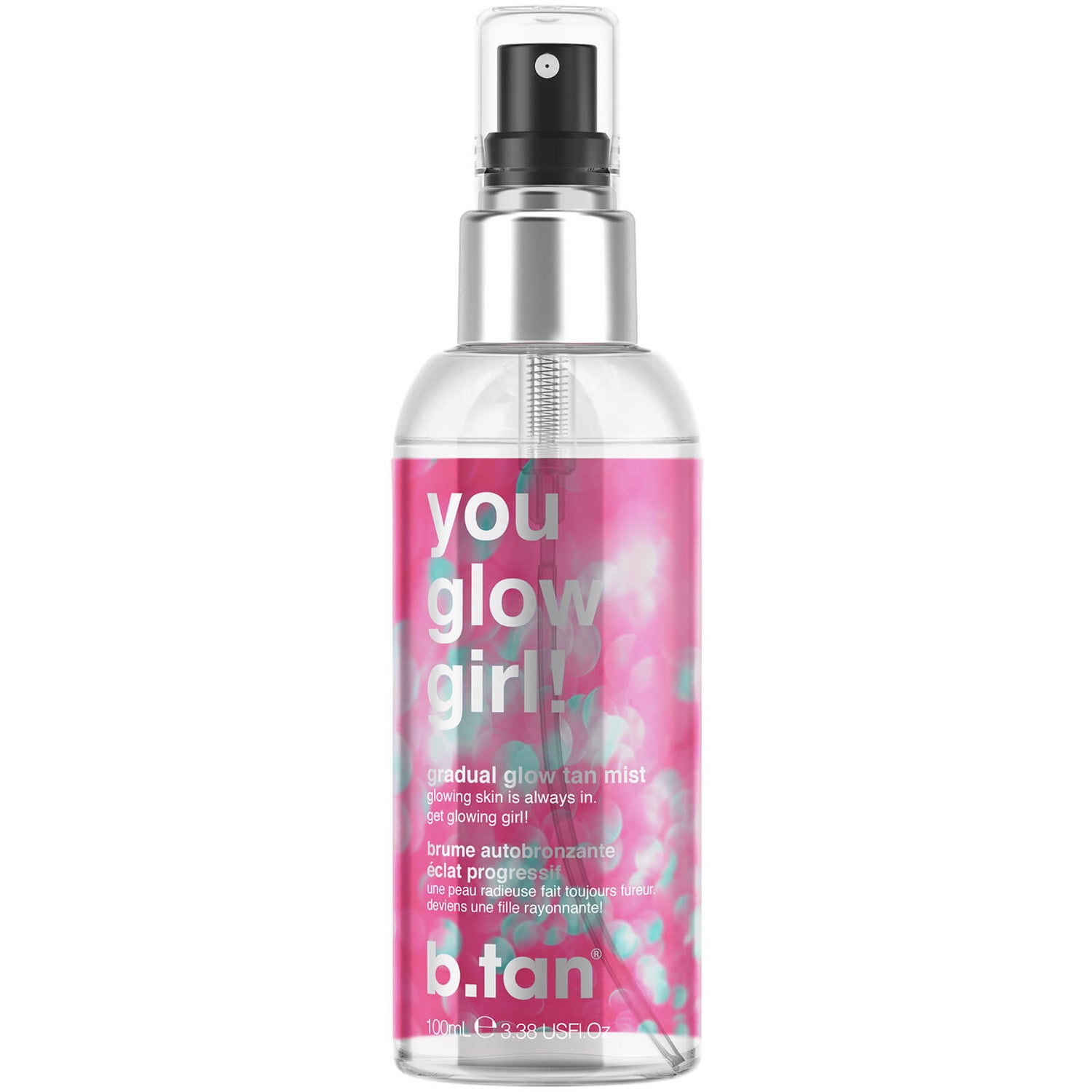 B.Tan You Glow Girl..Face and Body Mist 100ml LOOKFANTASTIC