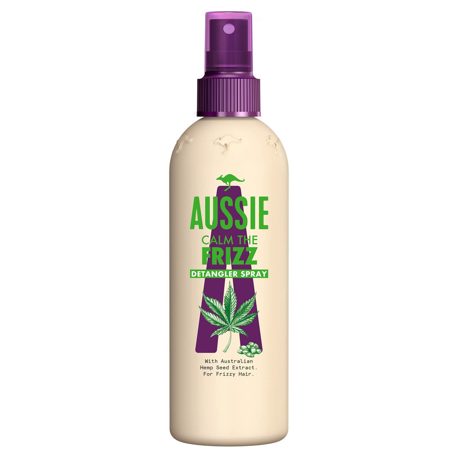 Aussie Calm The Frizz Leavein Detangler Spray Conditioner 250ml