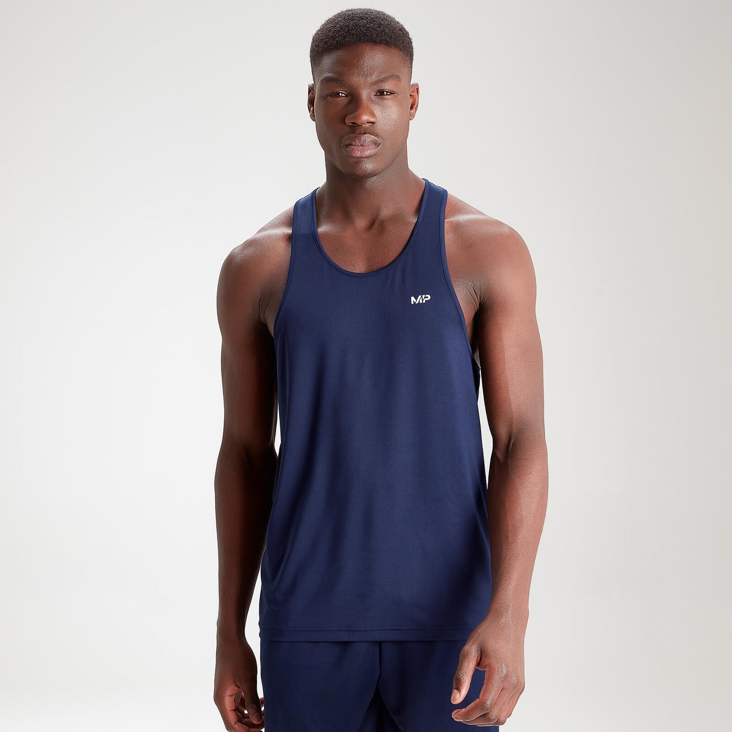 Men's Essentials Training Stringer Navy MYPROTEIN™